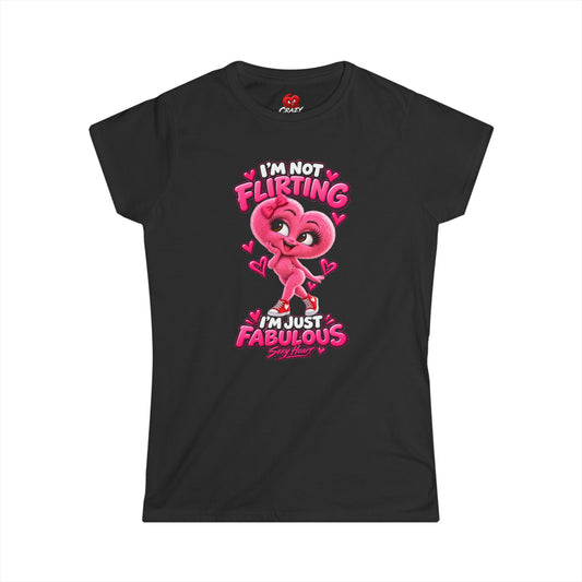 Sexy Heart Women's Graphic T-Shirt | Crazy Hearts USA