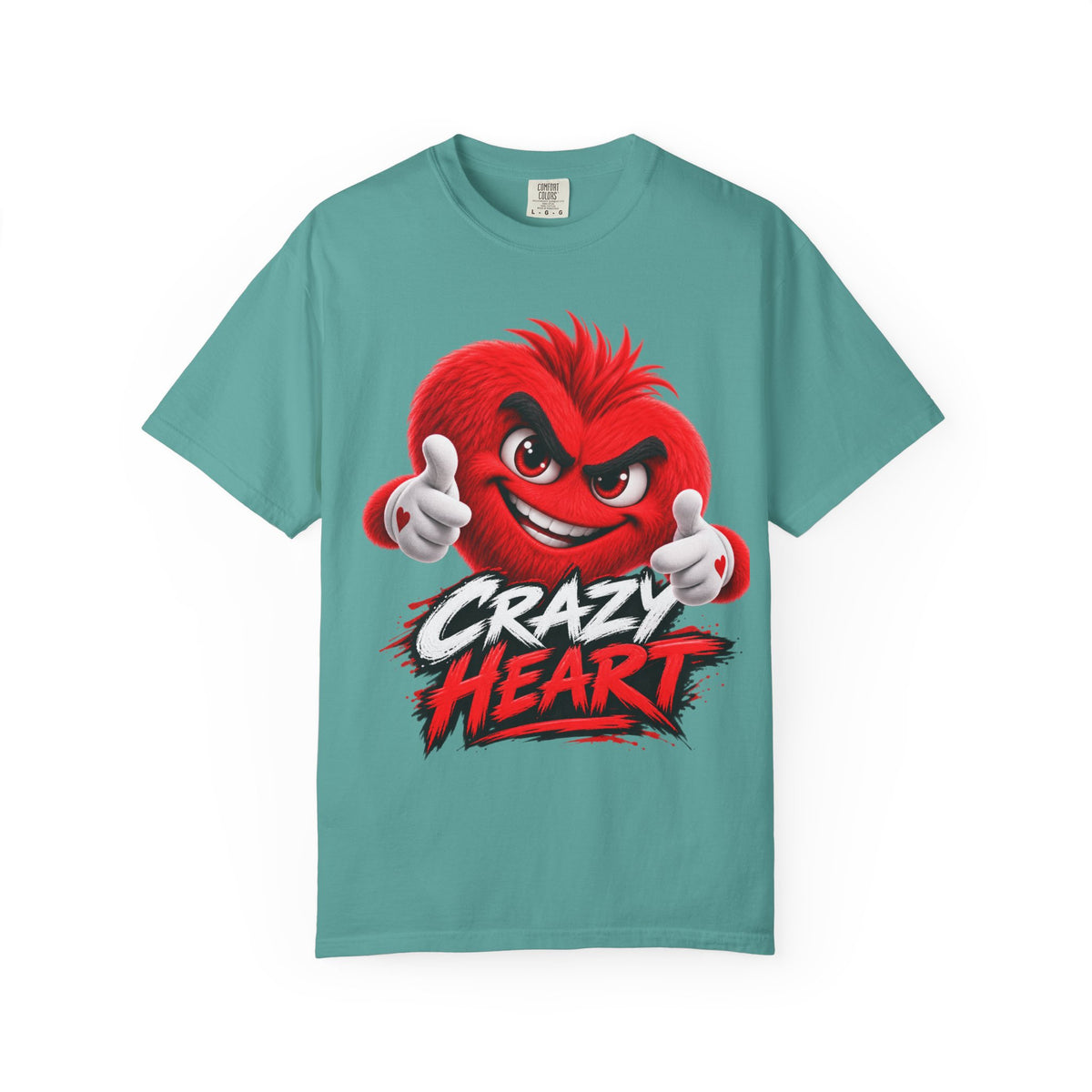 Crazy Heart Graphic T-Shirt | Crazy Hearts USA