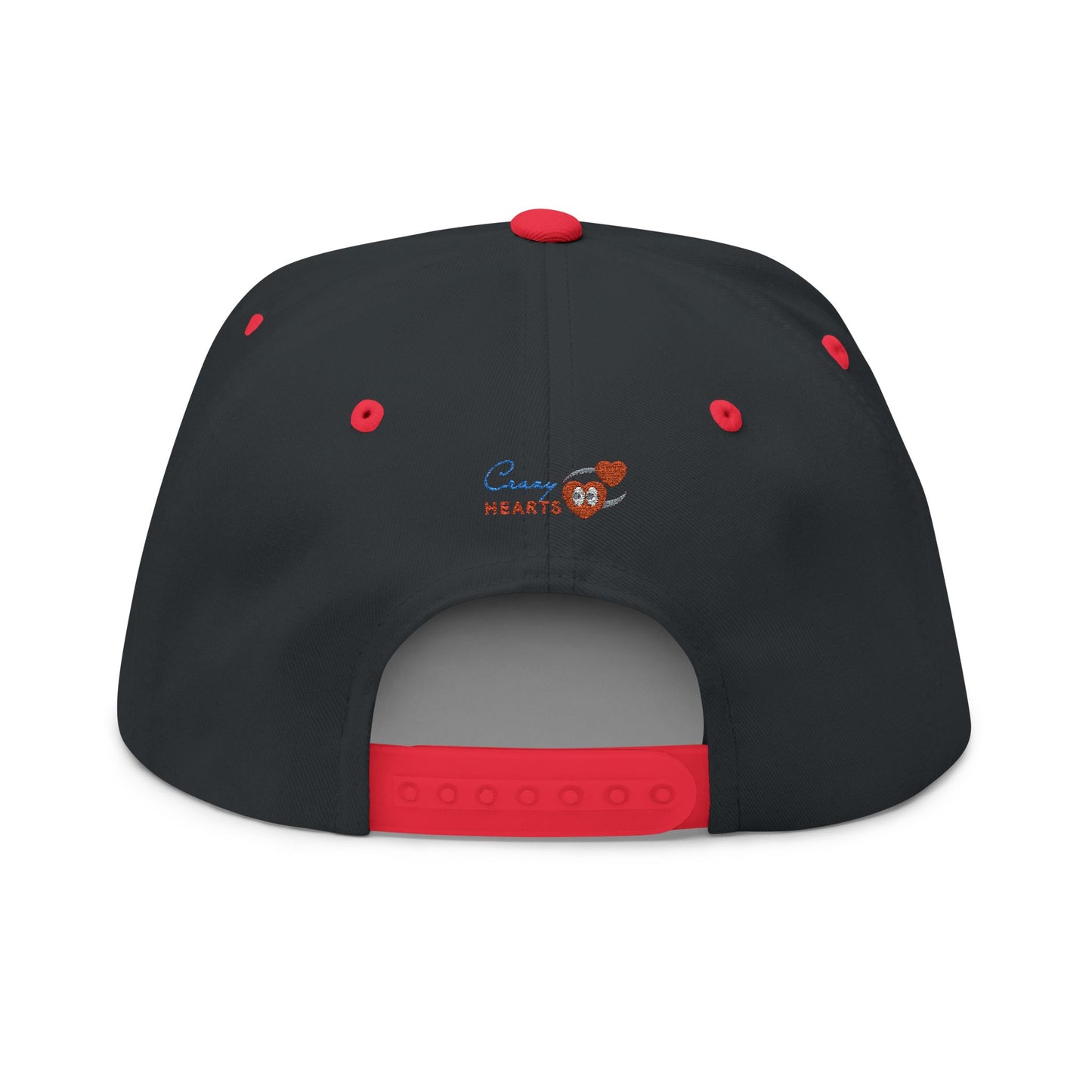 Grateful Embroidered Flat Bill Cap — Retro Script Snapback Hat