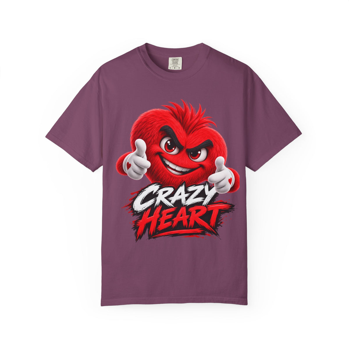 Crazy Heart Graphic T-Shirt | Crazy Hearts USA