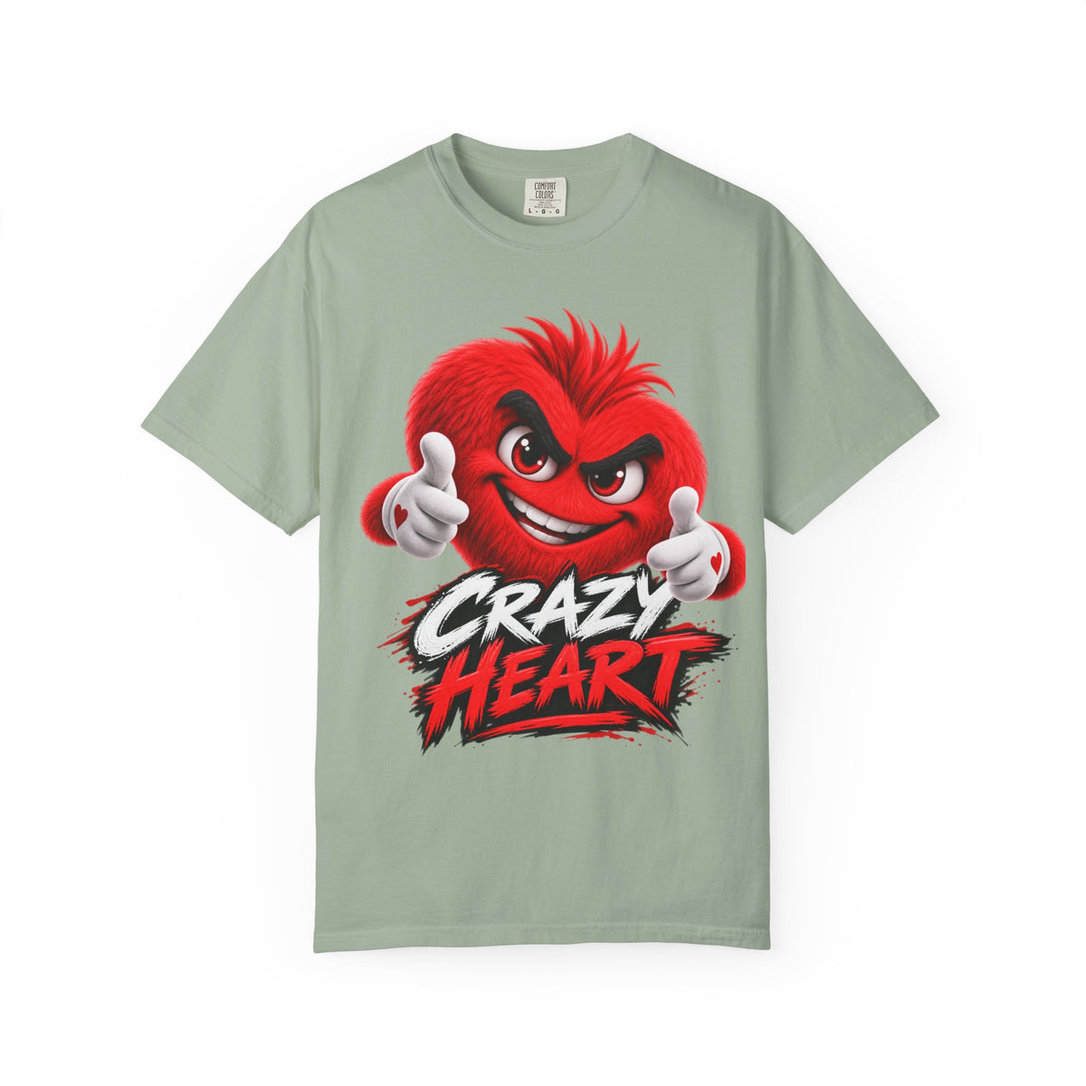 Crazy Heart Graphic T-Shirt | Crazy Hearts USA