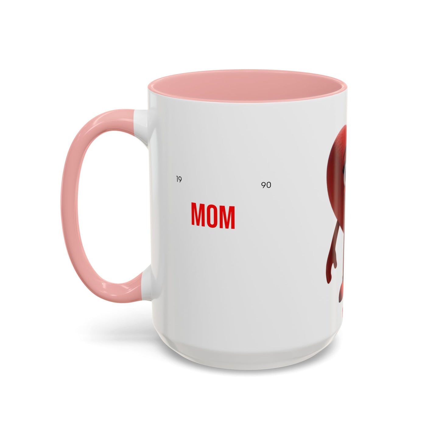 Mom Heart Coffee Mug (11, 15oz)