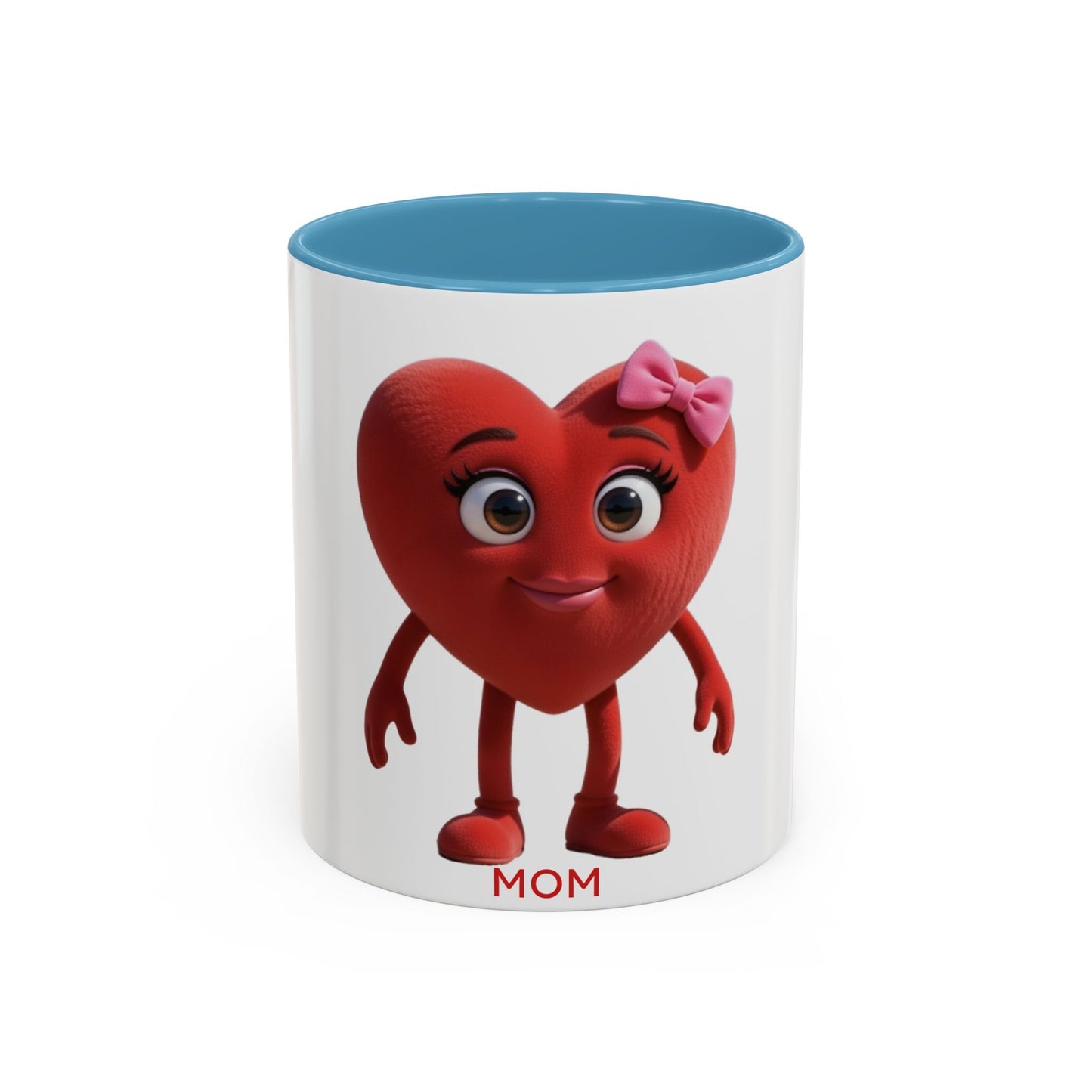 Mom Heart Coffee Mug (11, 15oz)
