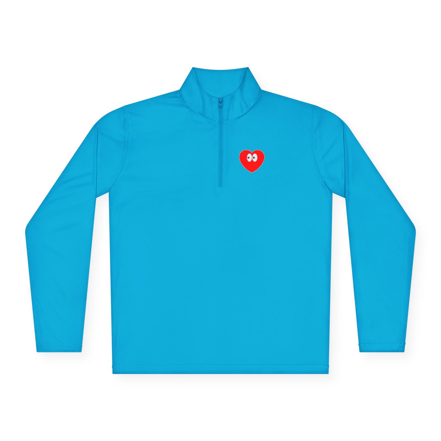 Heart Eyes Quarter-Zip Pullover