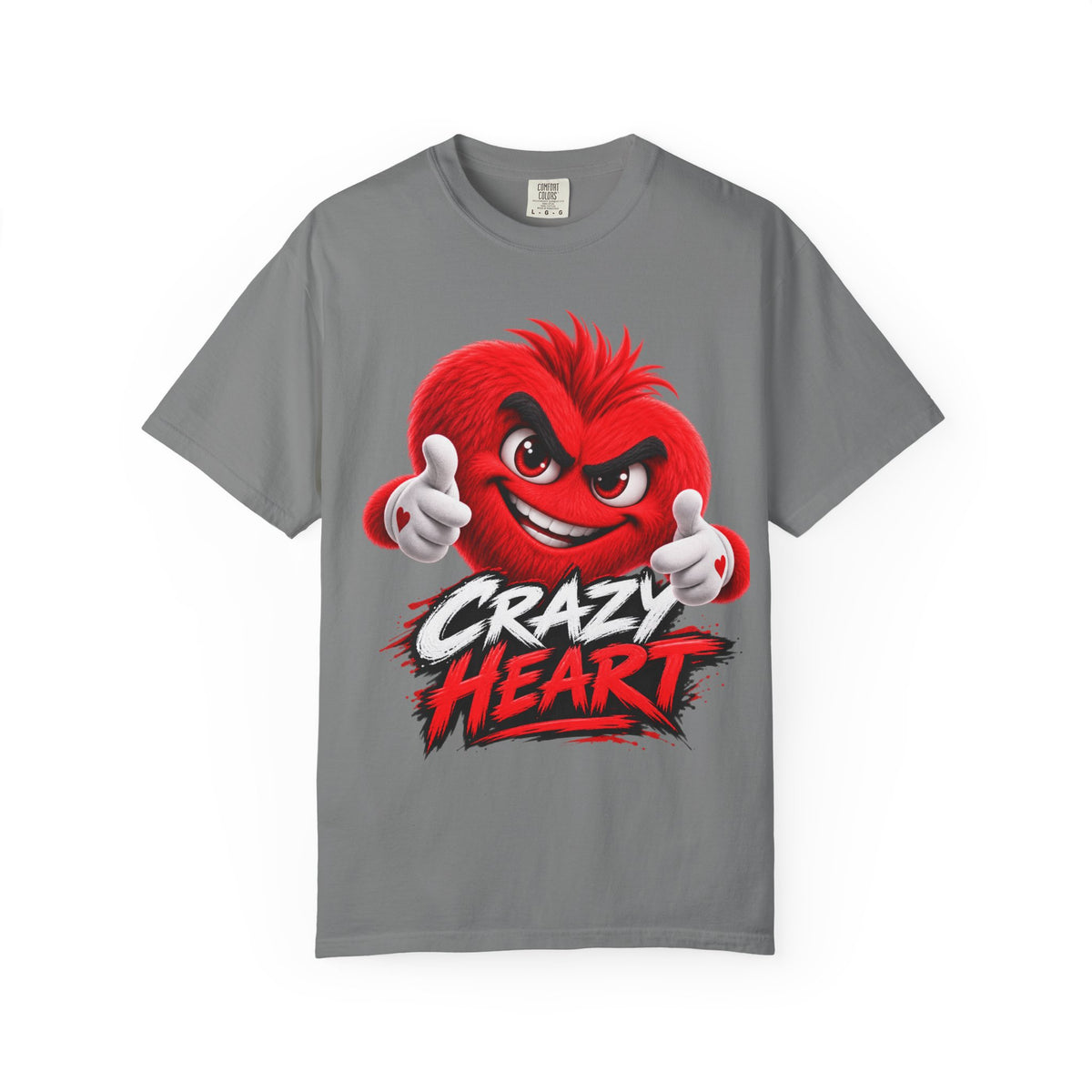 Crazy Heart Graphic T-Shirt | Crazy Hearts USA