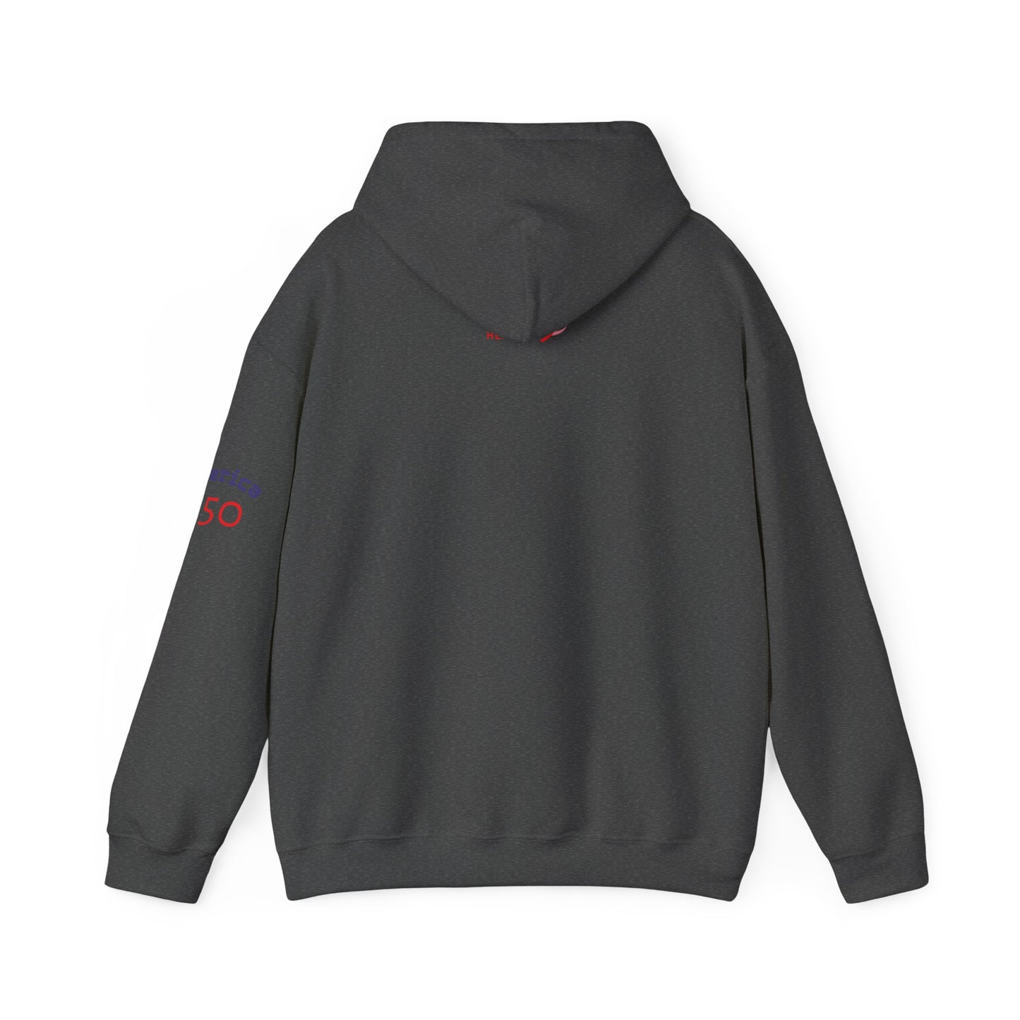 American Flag Brushstroke Hoodie — Patriotic USA Pullover (4th of July, Memorial Day)
