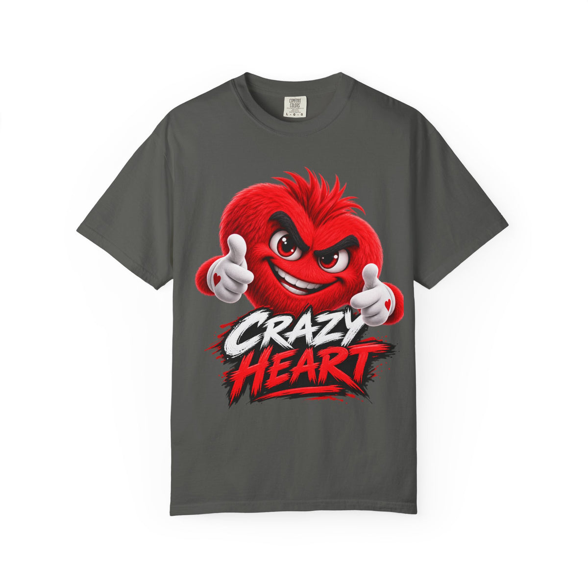 Crazy Heart Graphic T-Shirt | Crazy Hearts USA