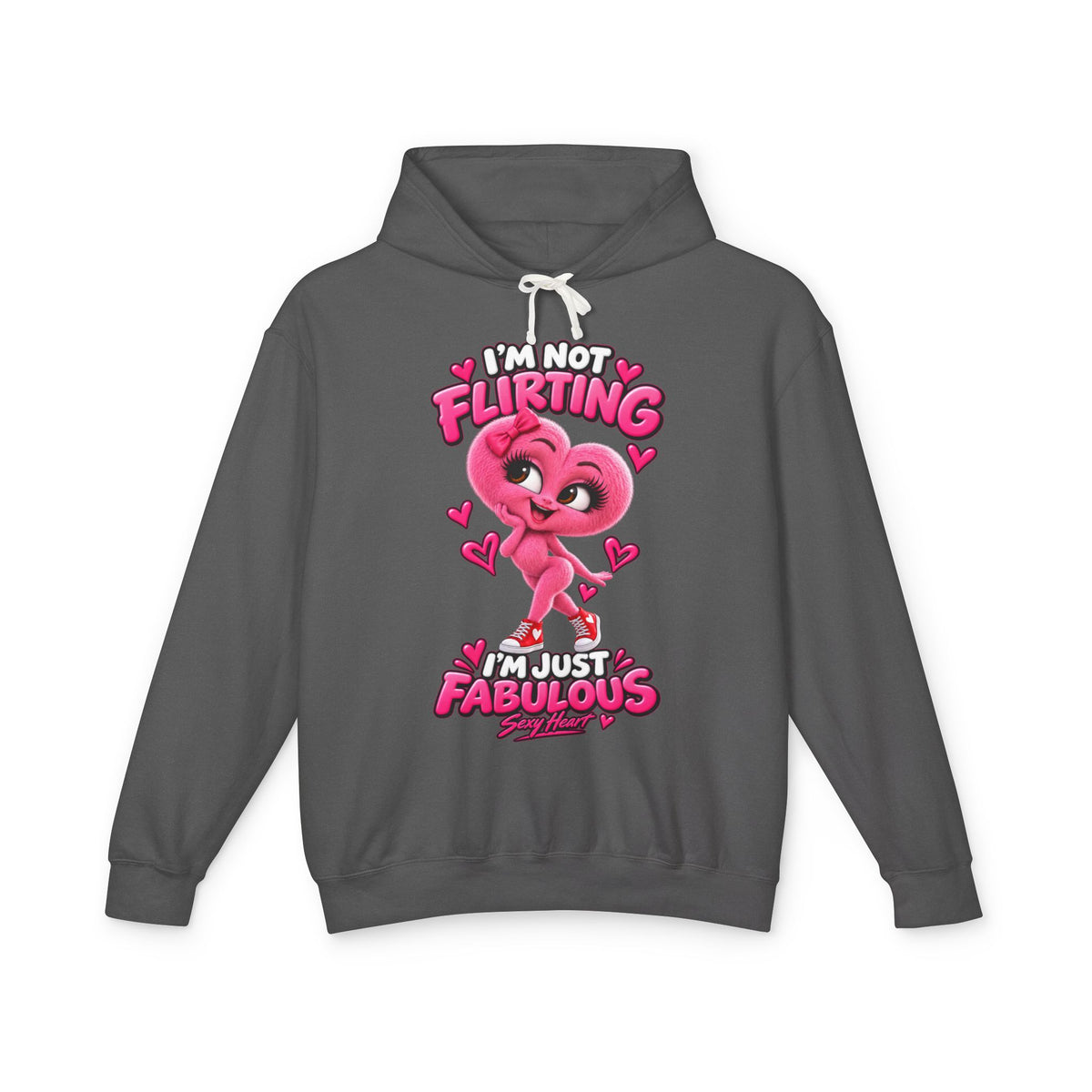 Sexy Heart Graphic Hoodie | Crazy Hearts USA