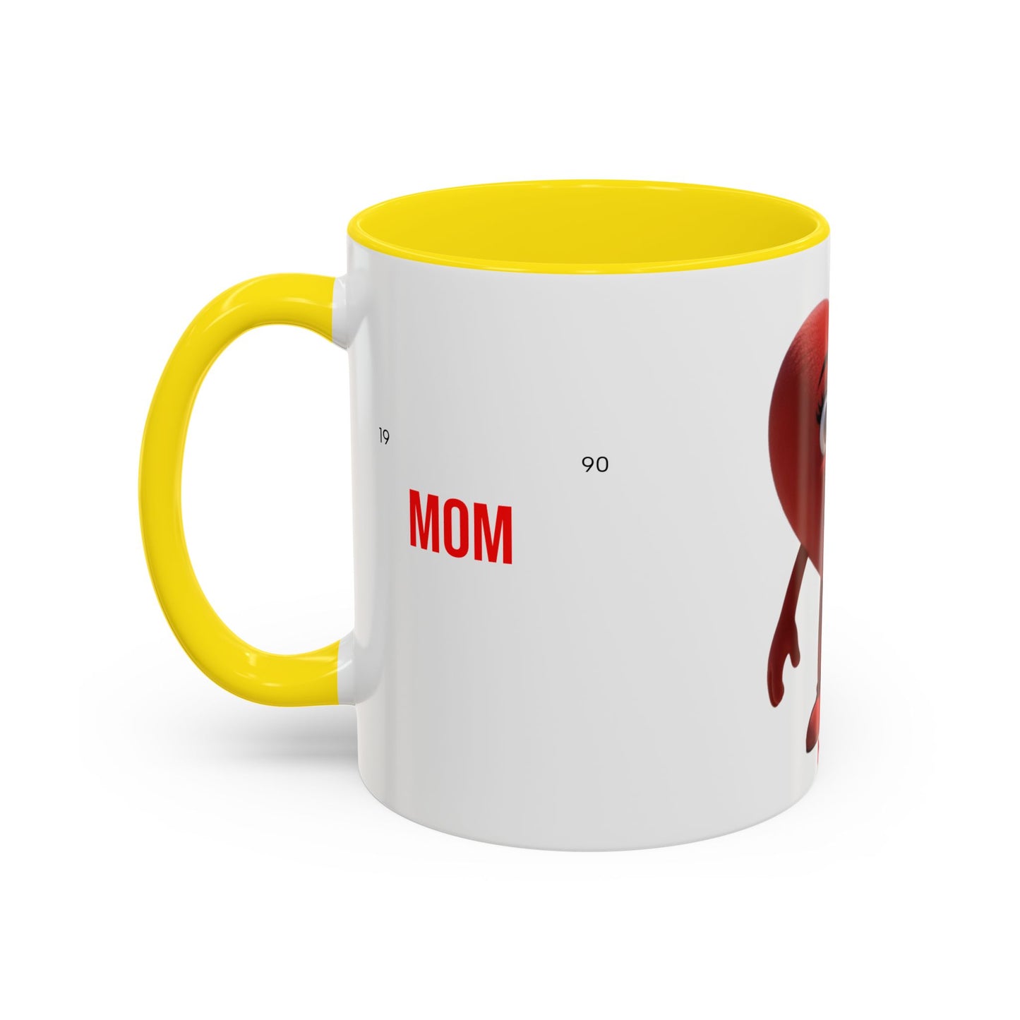 Mom Heart Coffee Mug (11, 15oz)
