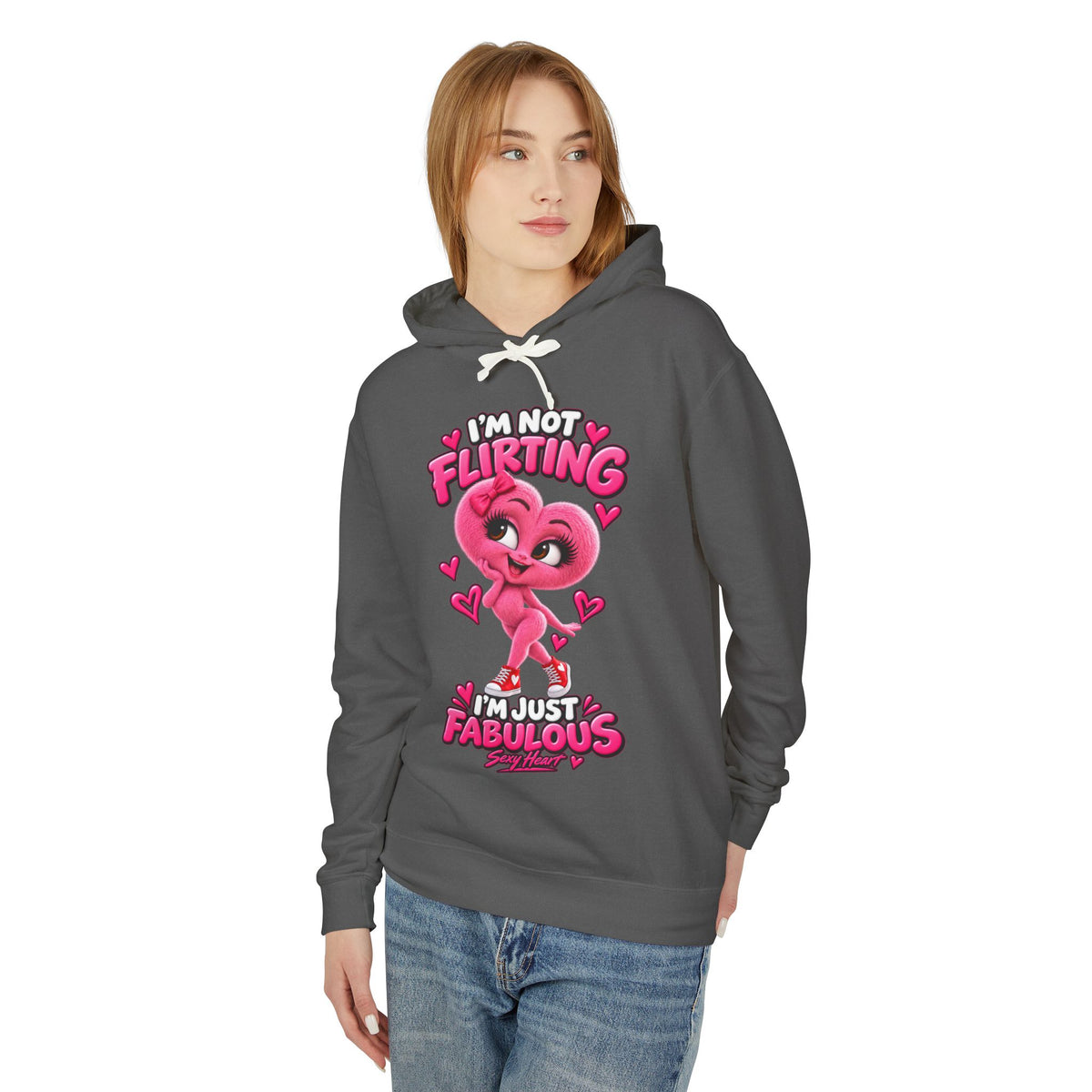 Sexy Heart Graphic Hoodie | Crazy Hearts USA