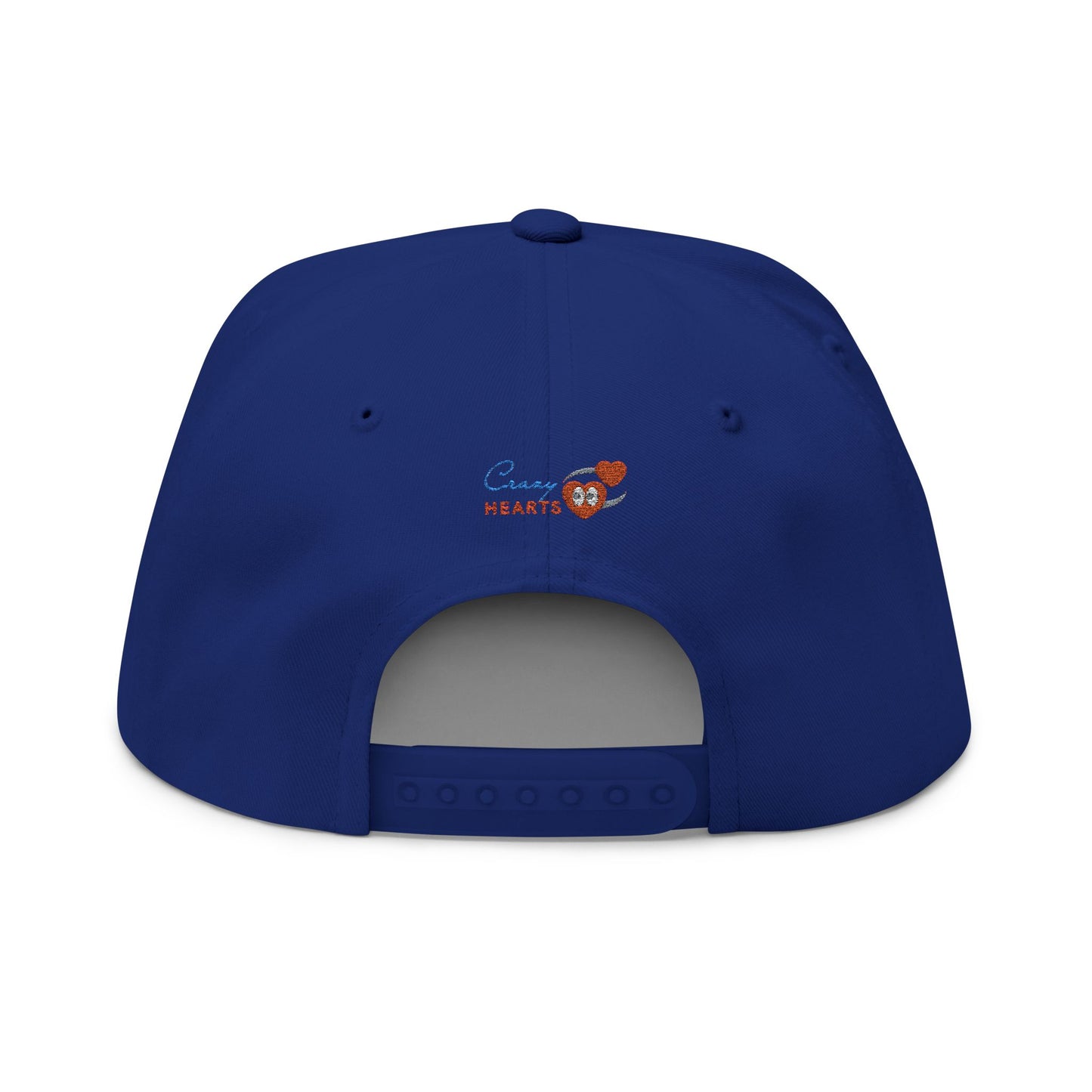 Grateful Embroidered Flat Bill Cap — Retro Script Snapback Hat
