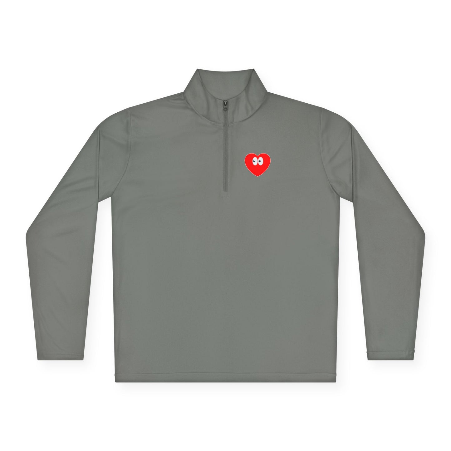 Heart Eyes Quarter-Zip Pullover