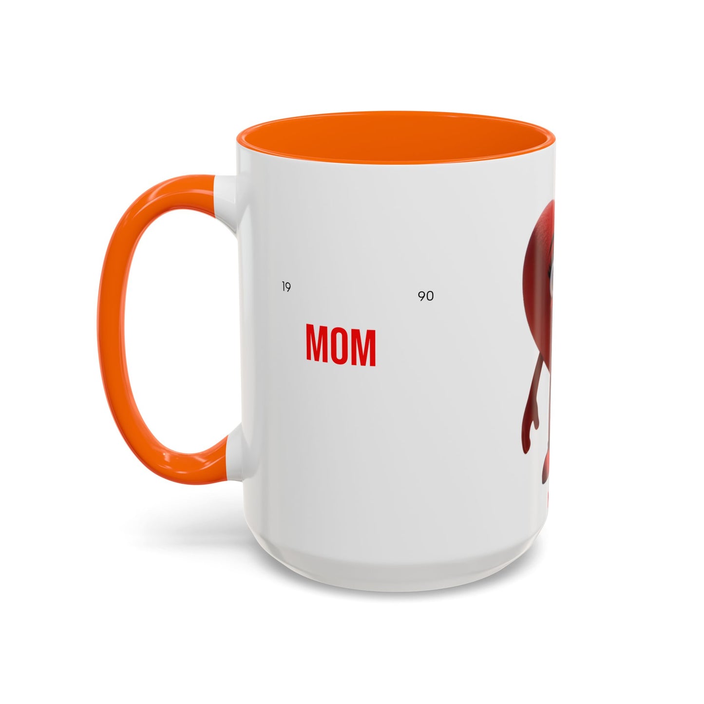 Mom Heart Coffee Mug (11, 15oz)