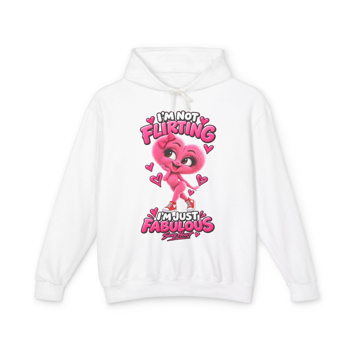 Sexy Heart Graphic Hoodie | Crazy Hearts USA
