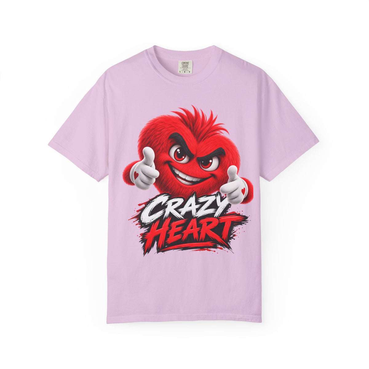 Crazy Heart Graphic T-Shirt | Crazy Hearts USA