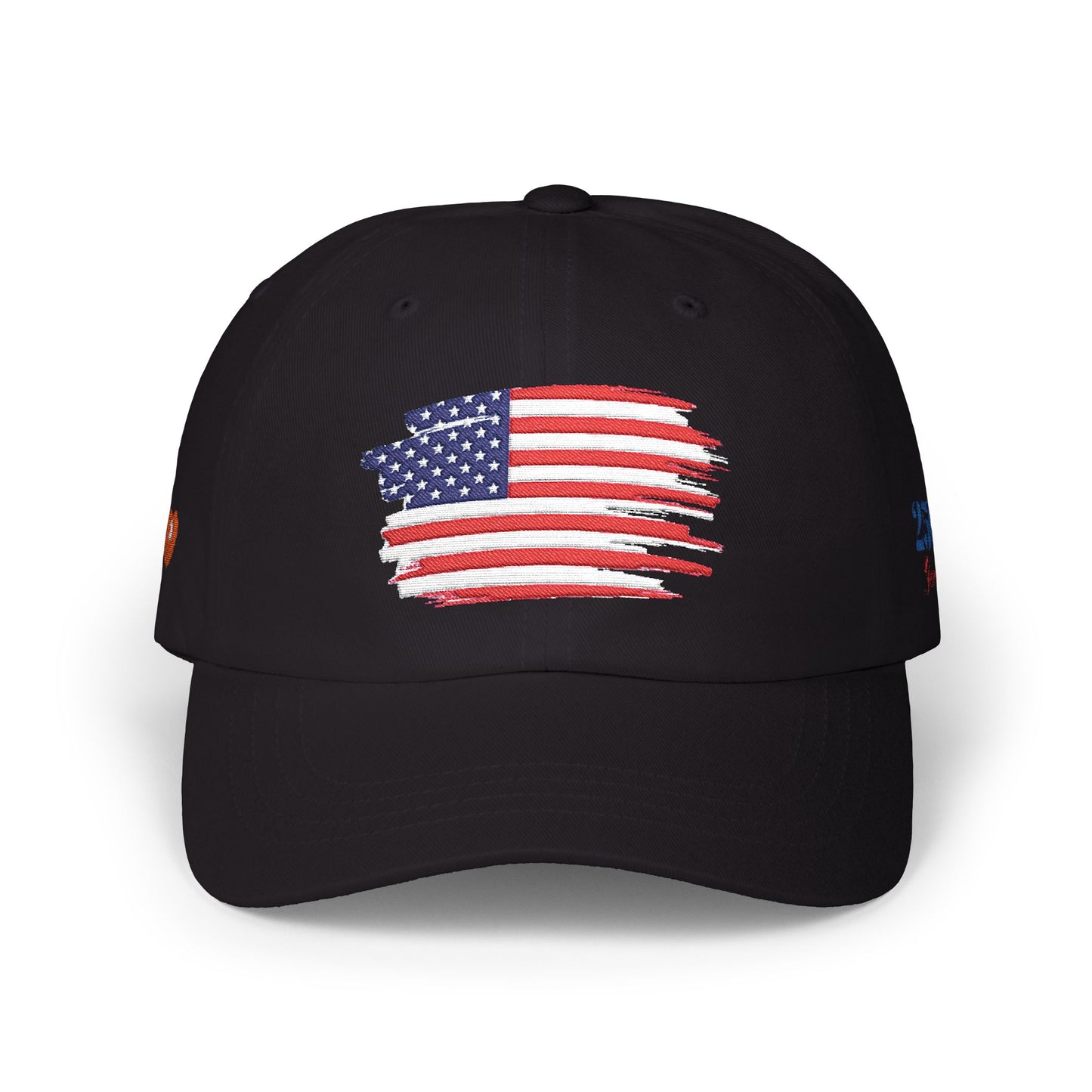 Embroidered American Flag Dad Cap 250 Years