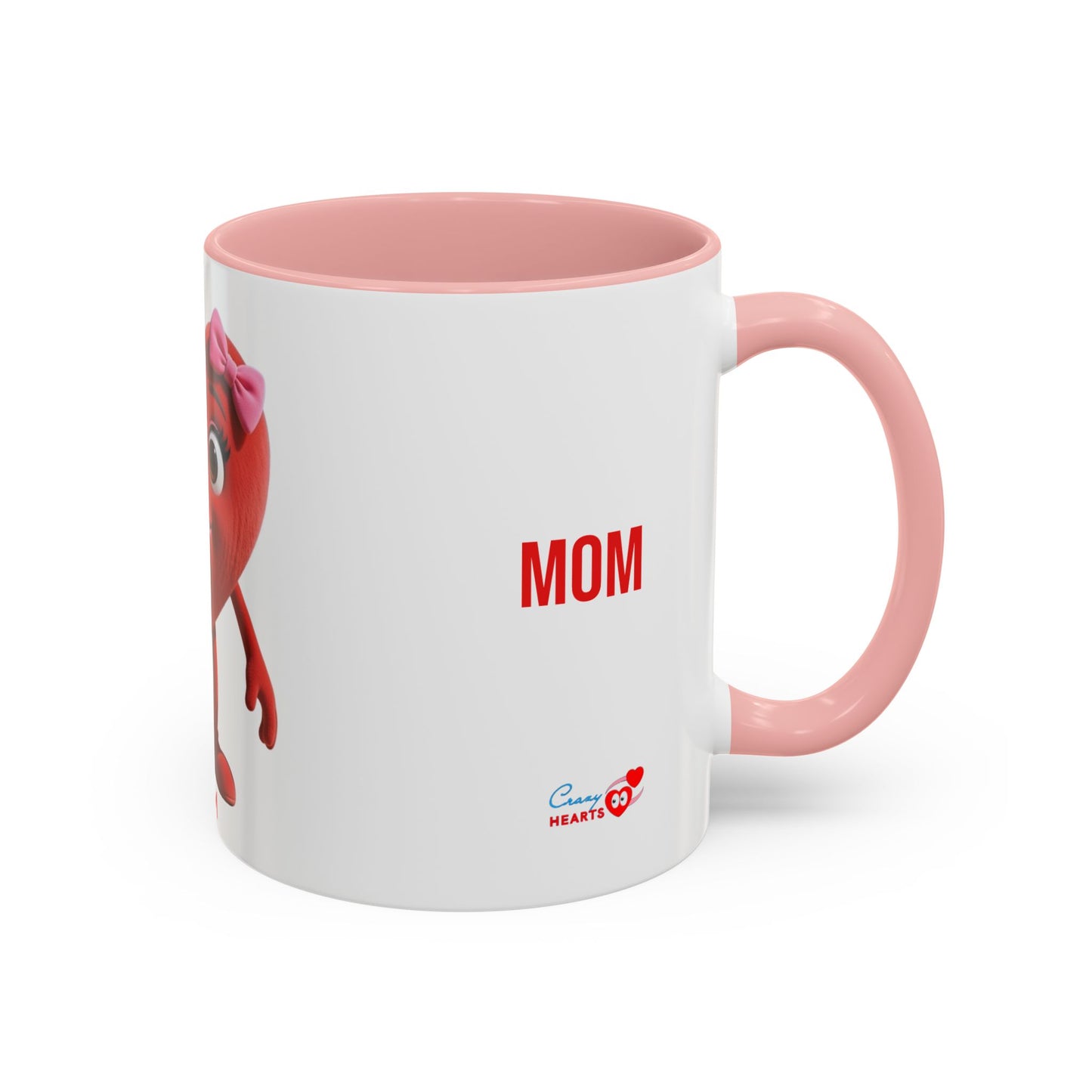 Mom Heart Coffee Mug (11, 15oz)