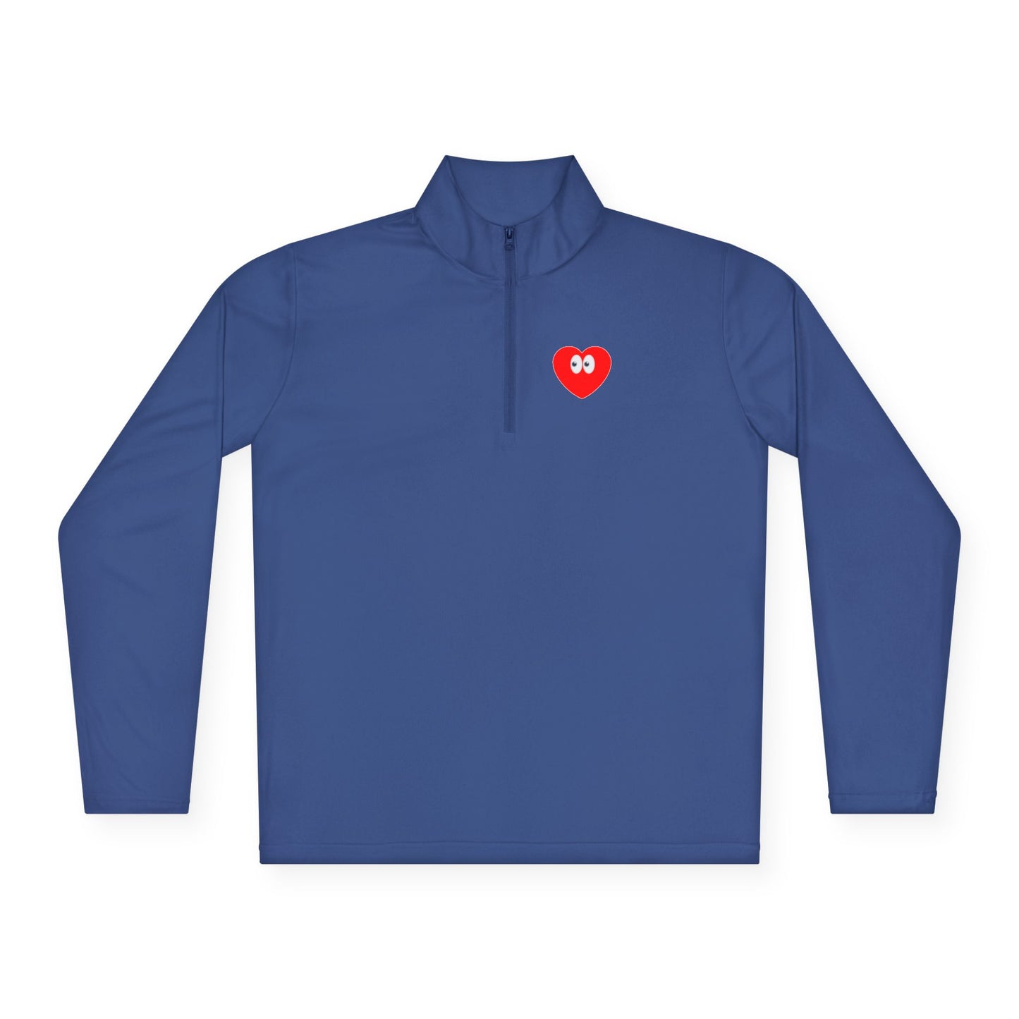Heart Eyes Quarter-Zip Pullover