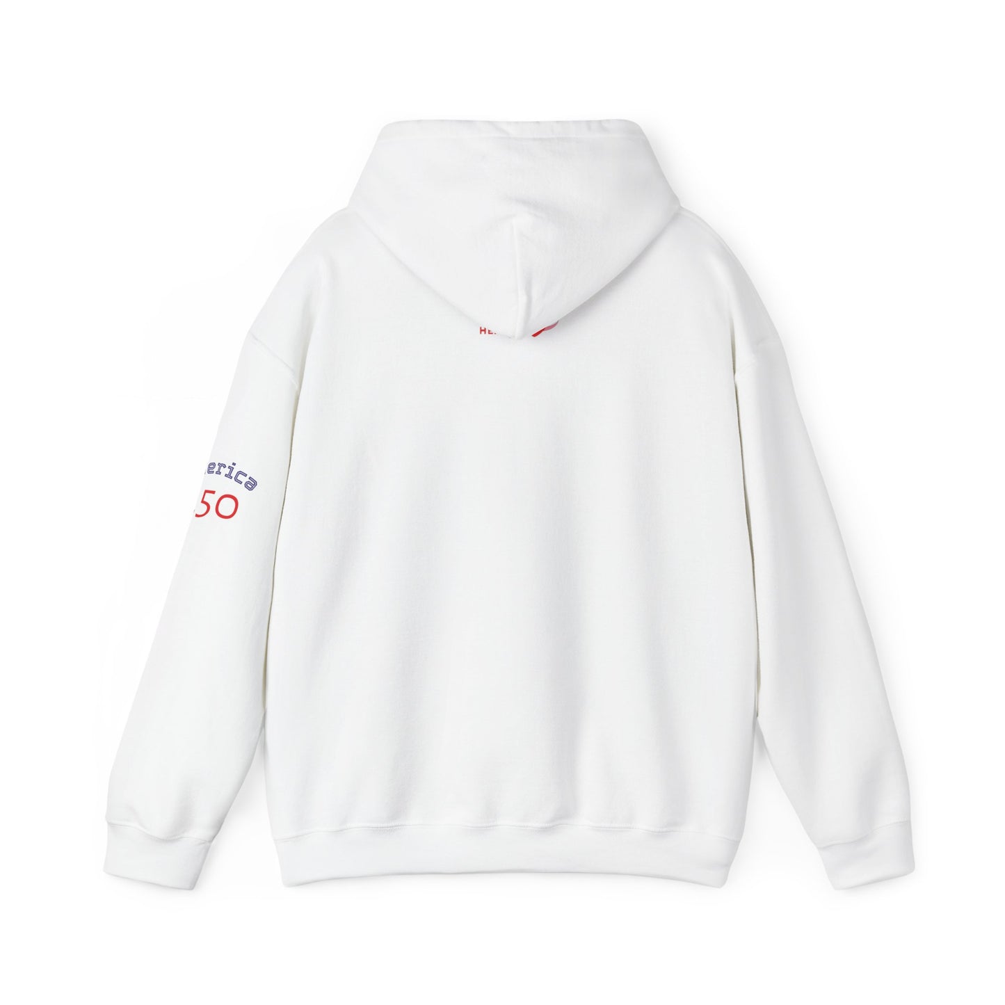 American Flag Brushstroke Hoodie — Patriotic USA Pullover (4th of July, Memorial Day)
