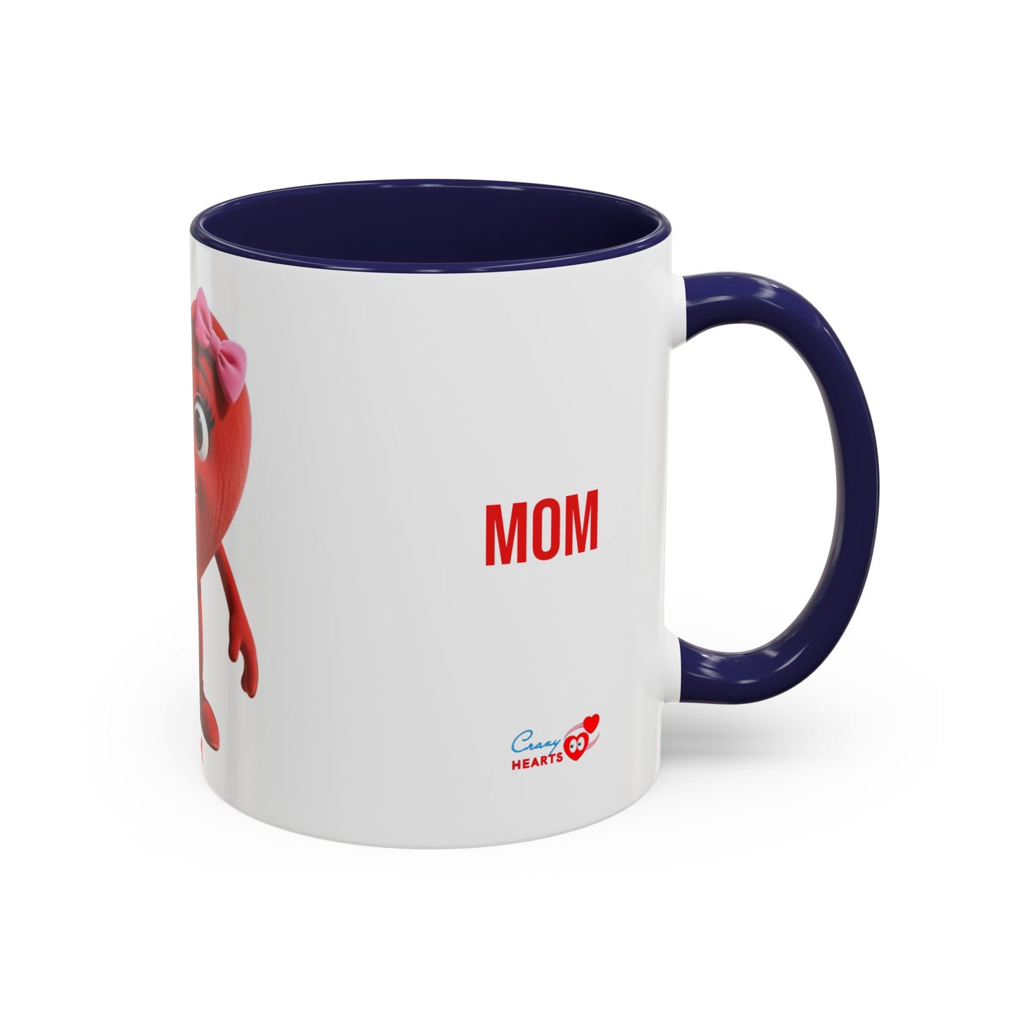 Mom Heart Coffee Mug (11, 15oz)