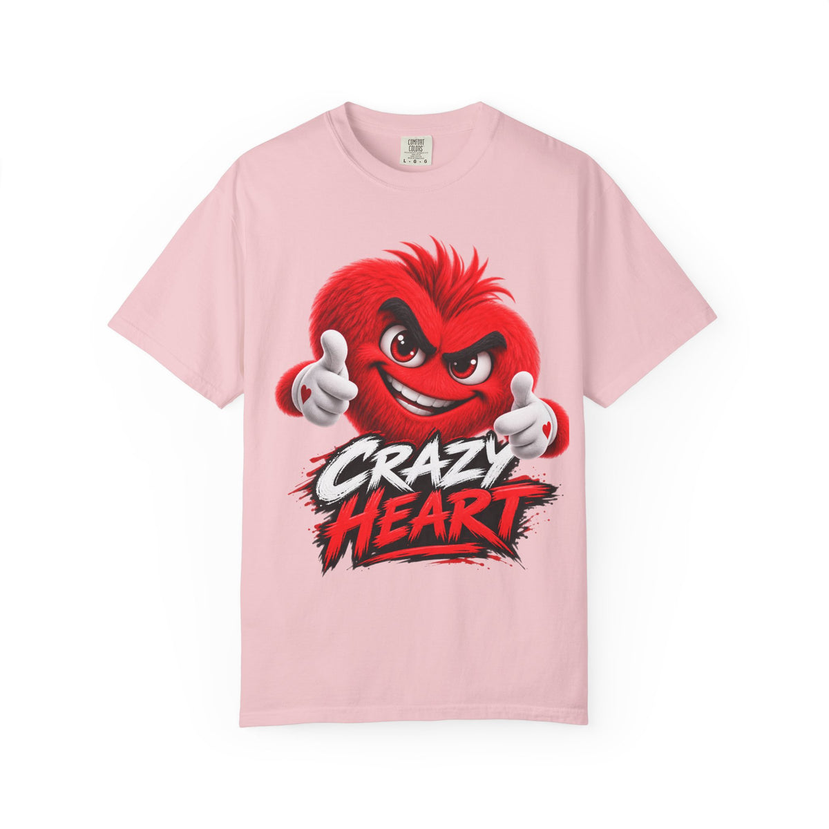 Crazy Heart Graphic T-Shirt | Crazy Hearts USA