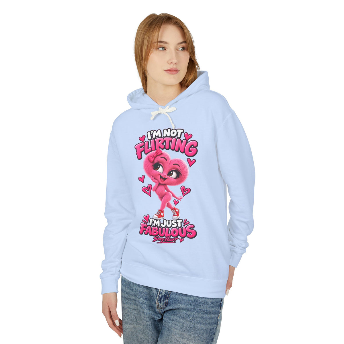 Sexy Heart Graphic Hoodie | Crazy Hearts USA