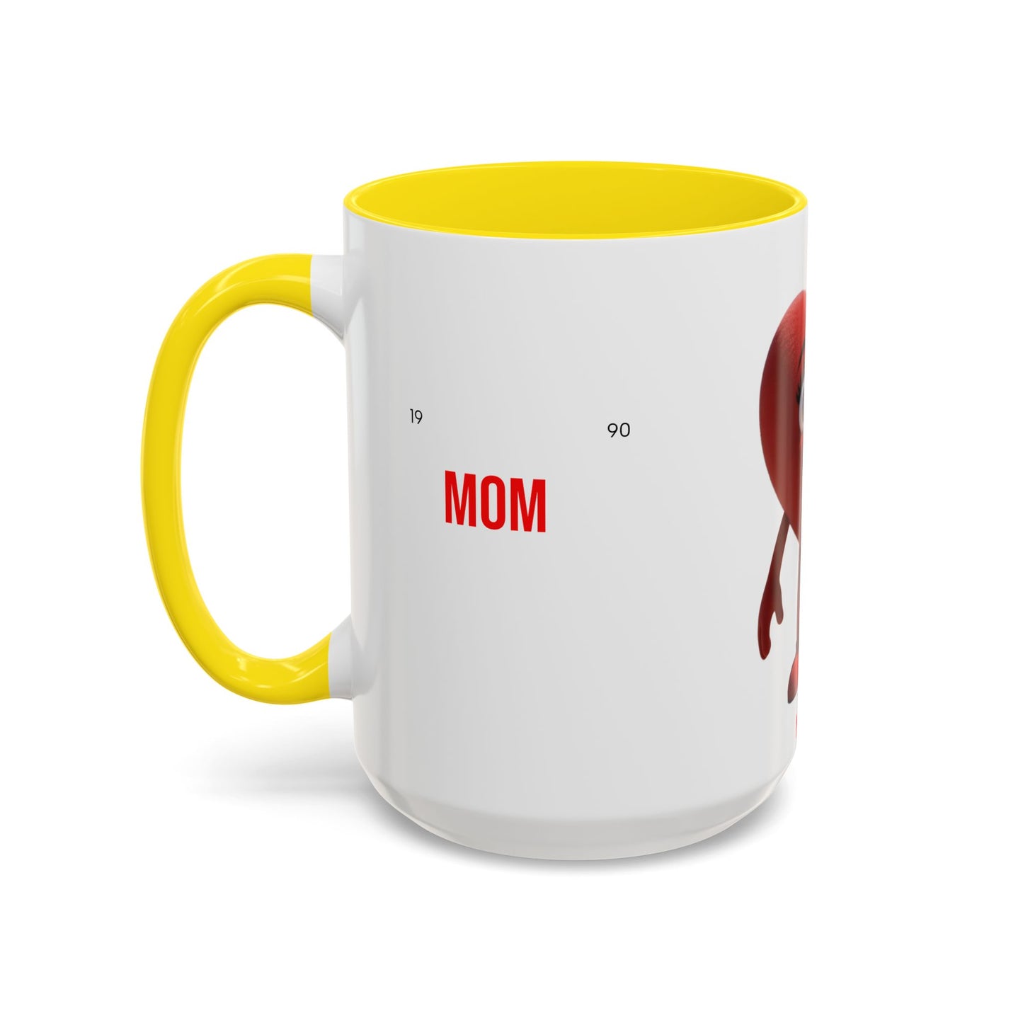 Mom Heart Coffee Mug (11, 15oz)