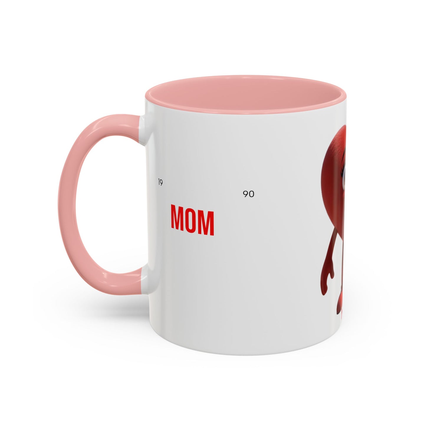 Mom Heart Coffee Mug (11, 15oz)