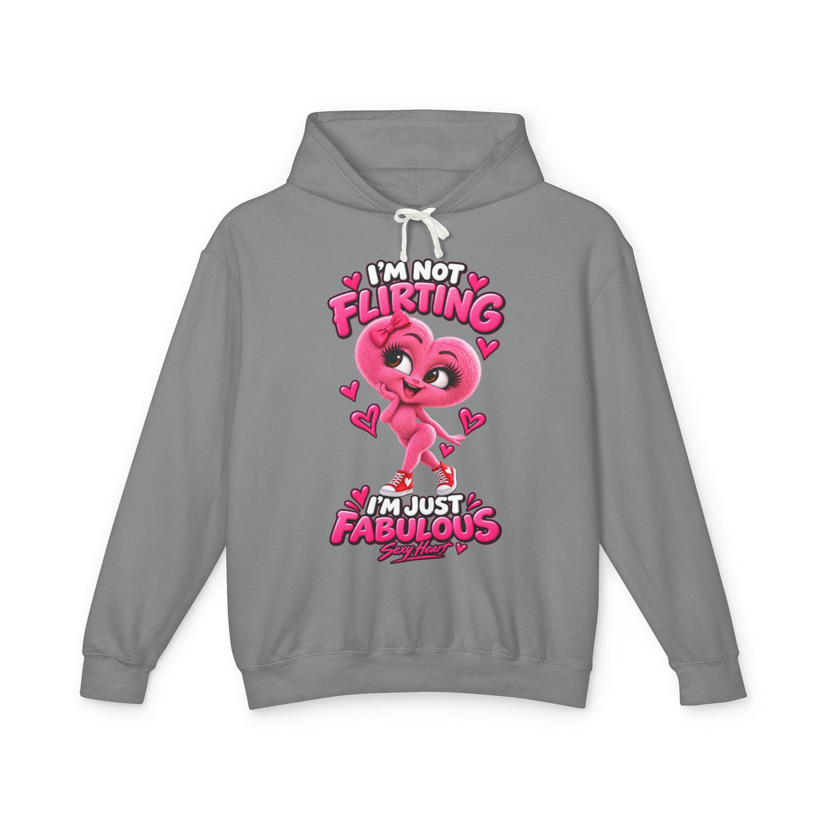 Sexy Heart Graphic Hoodie | Crazy Hearts USA