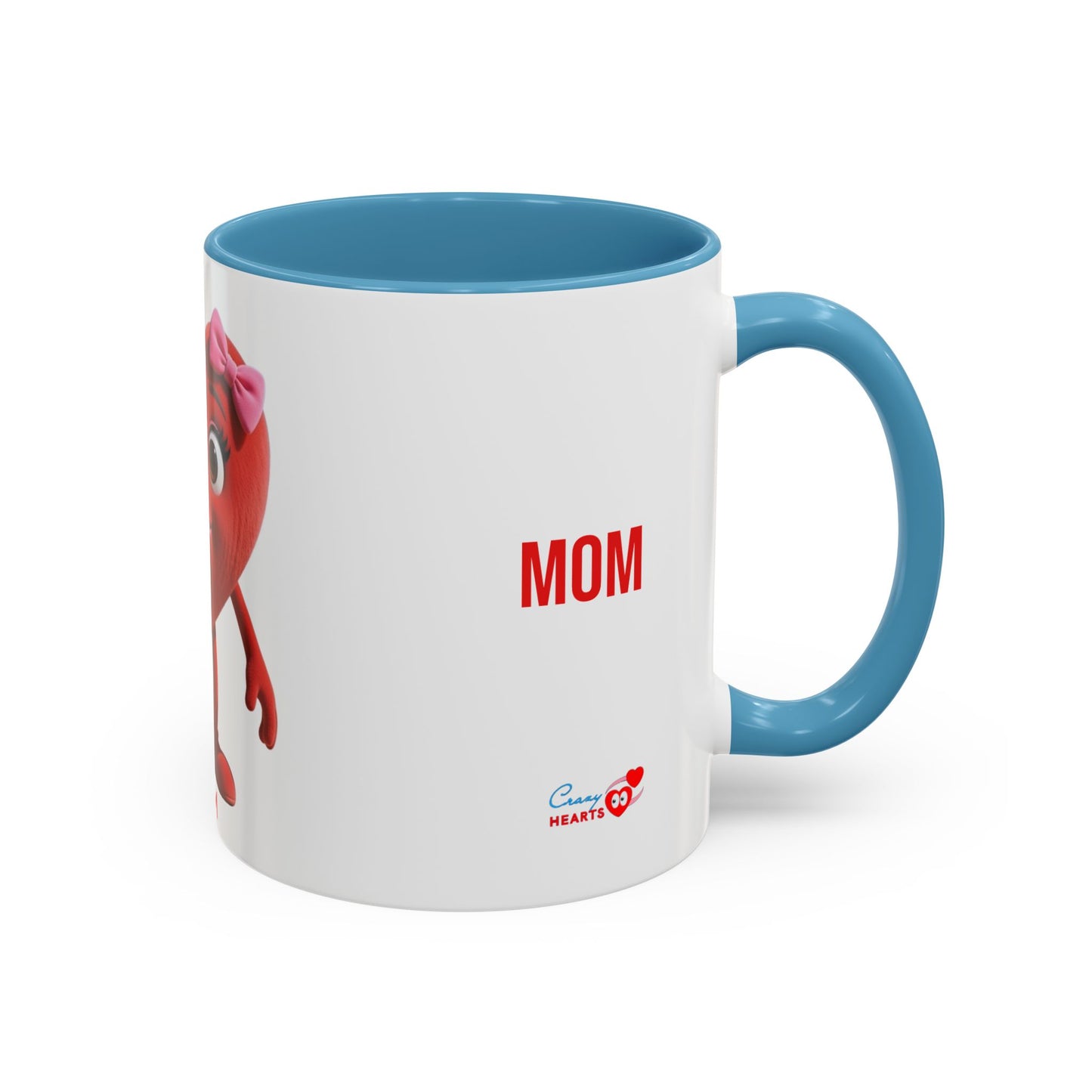 Mom Heart Coffee Mug (11, 15oz)