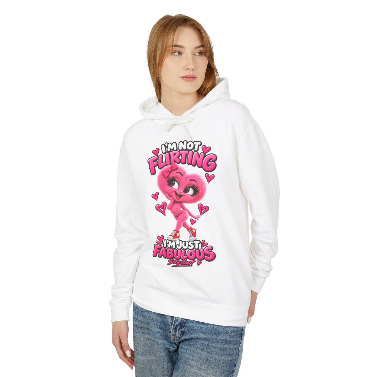 Sexy Heart Graphic Hoodie | Crazy Hearts USA