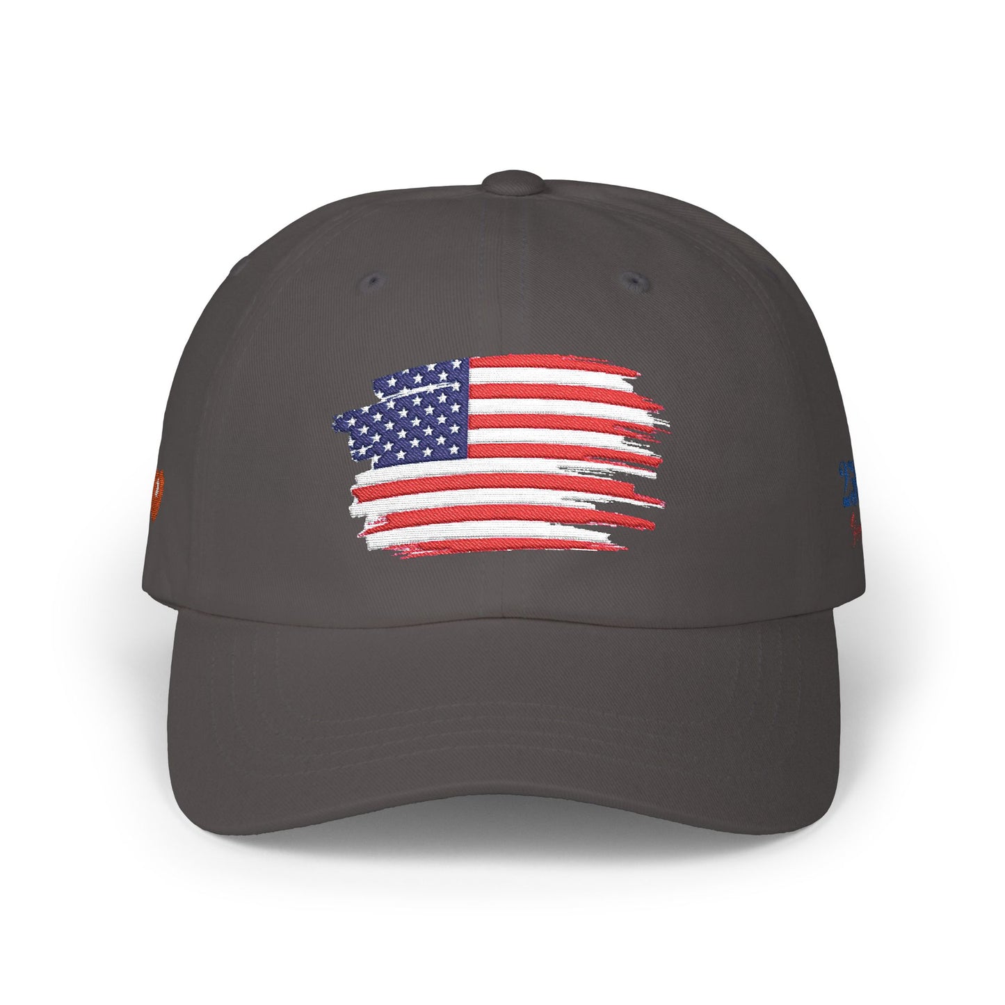 Embroidered American Flag Dad Cap 250 Years
