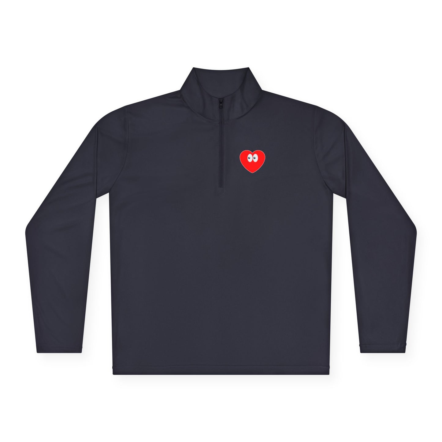 Heart Eyes Quarter-Zip Pullover