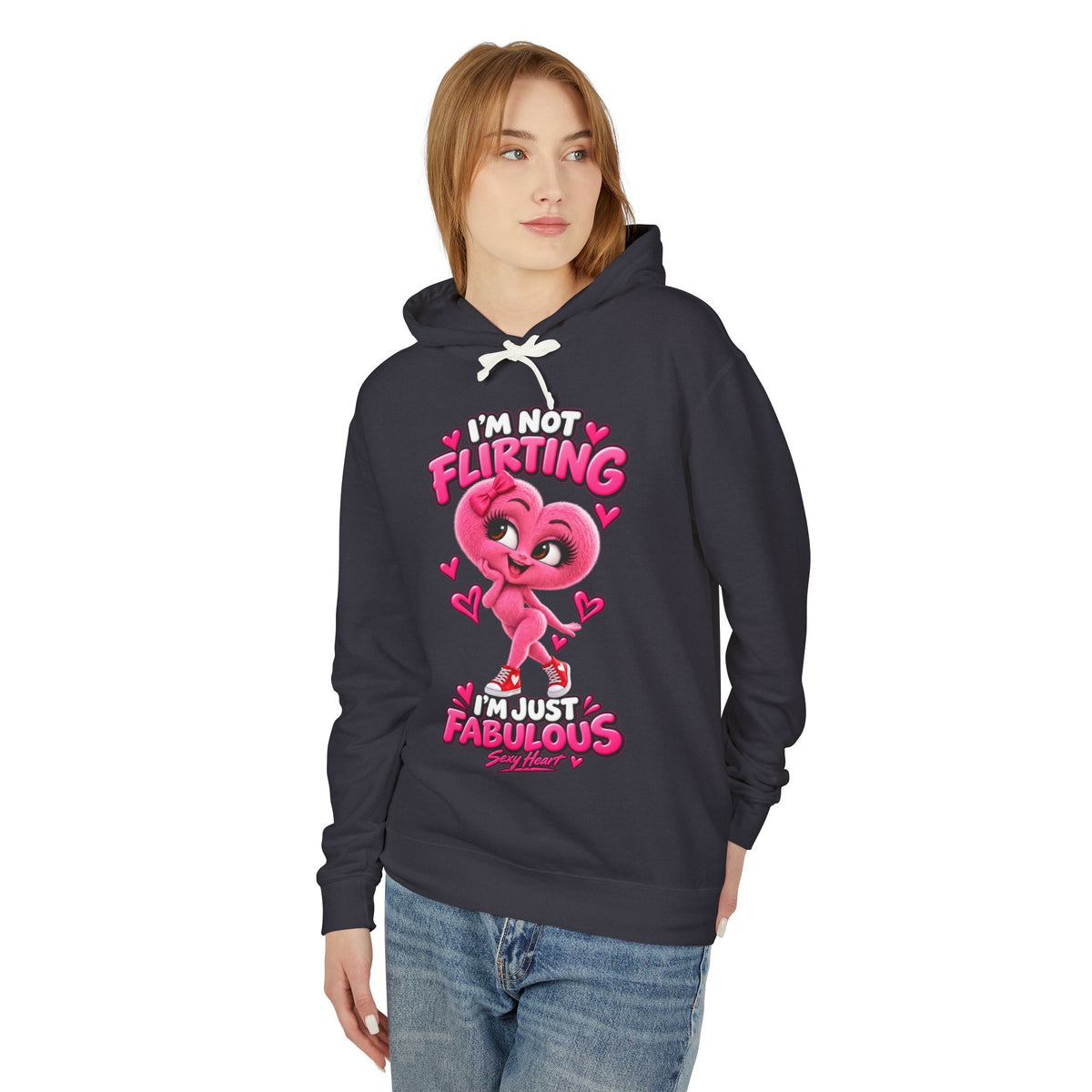 Sexy Heart Graphic Hoodie | Crazy Hearts USA