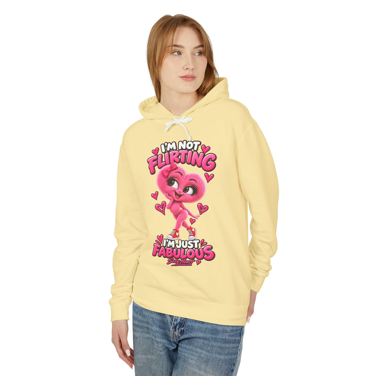 Sexy Heart Graphic Hoodie | Crazy Hearts USA