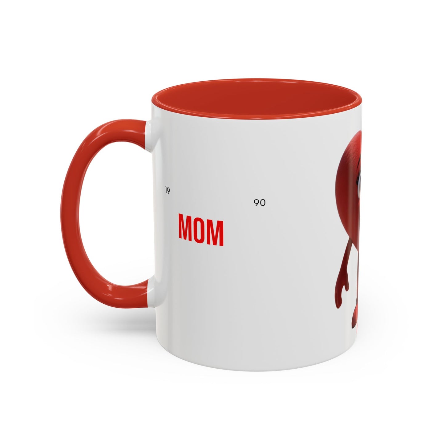 Mom Heart Coffee Mug (11, 15oz)