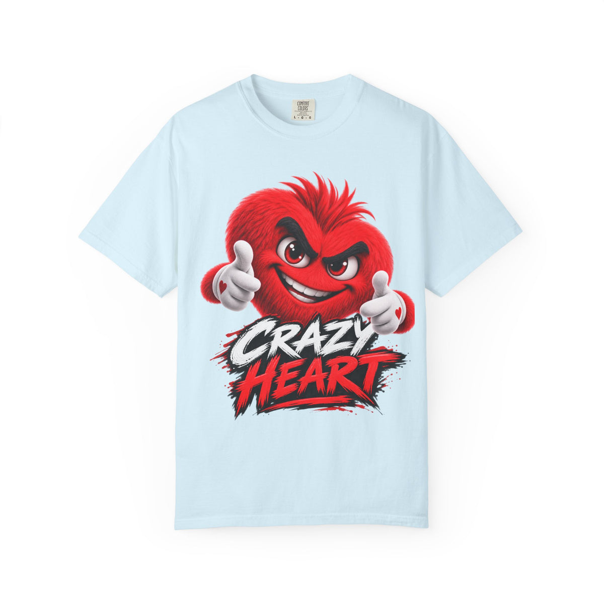 Crazy Heart Graphic T-Shirt | Crazy Hearts USA
