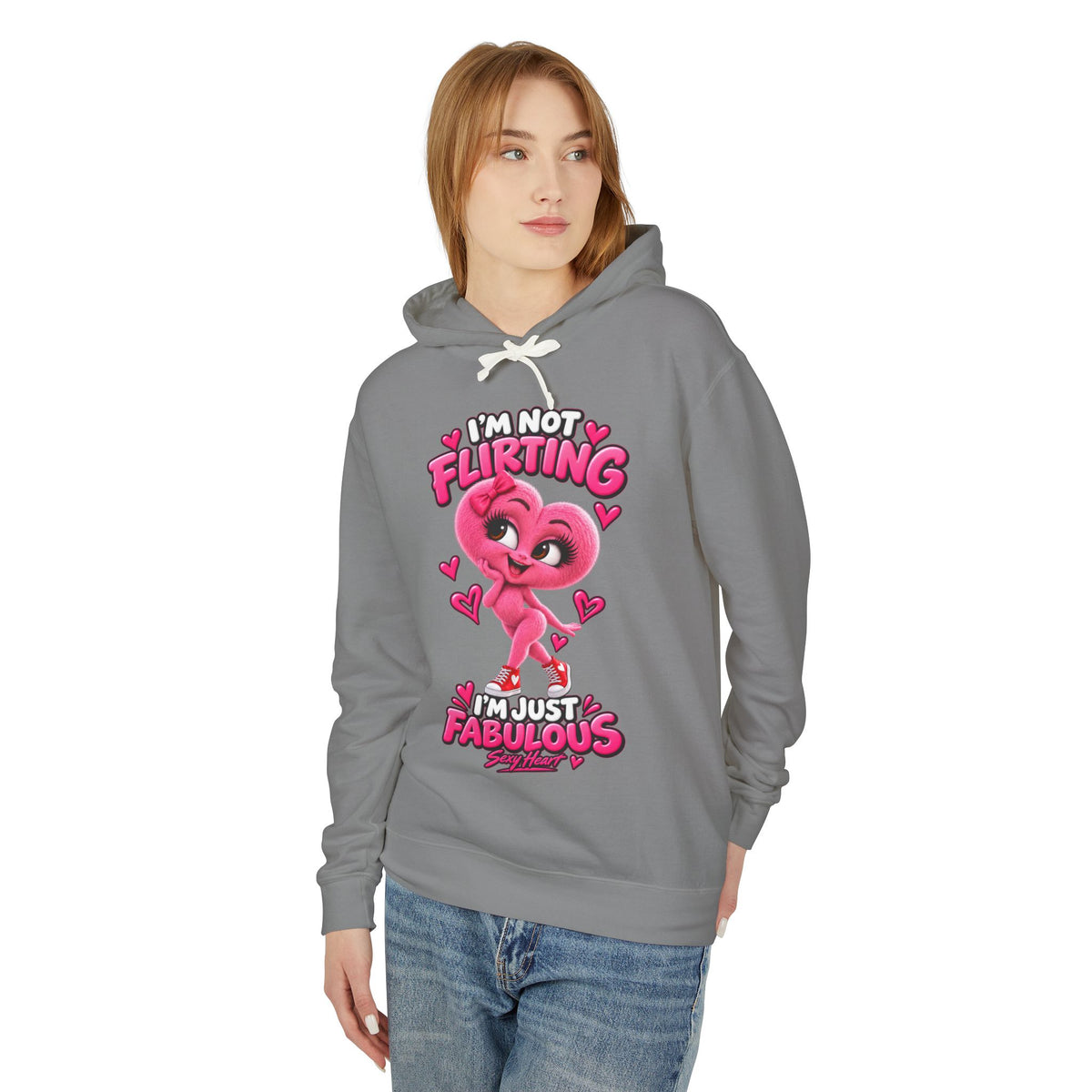 Sexy Heart Graphic Hoodie | Crazy Hearts USA