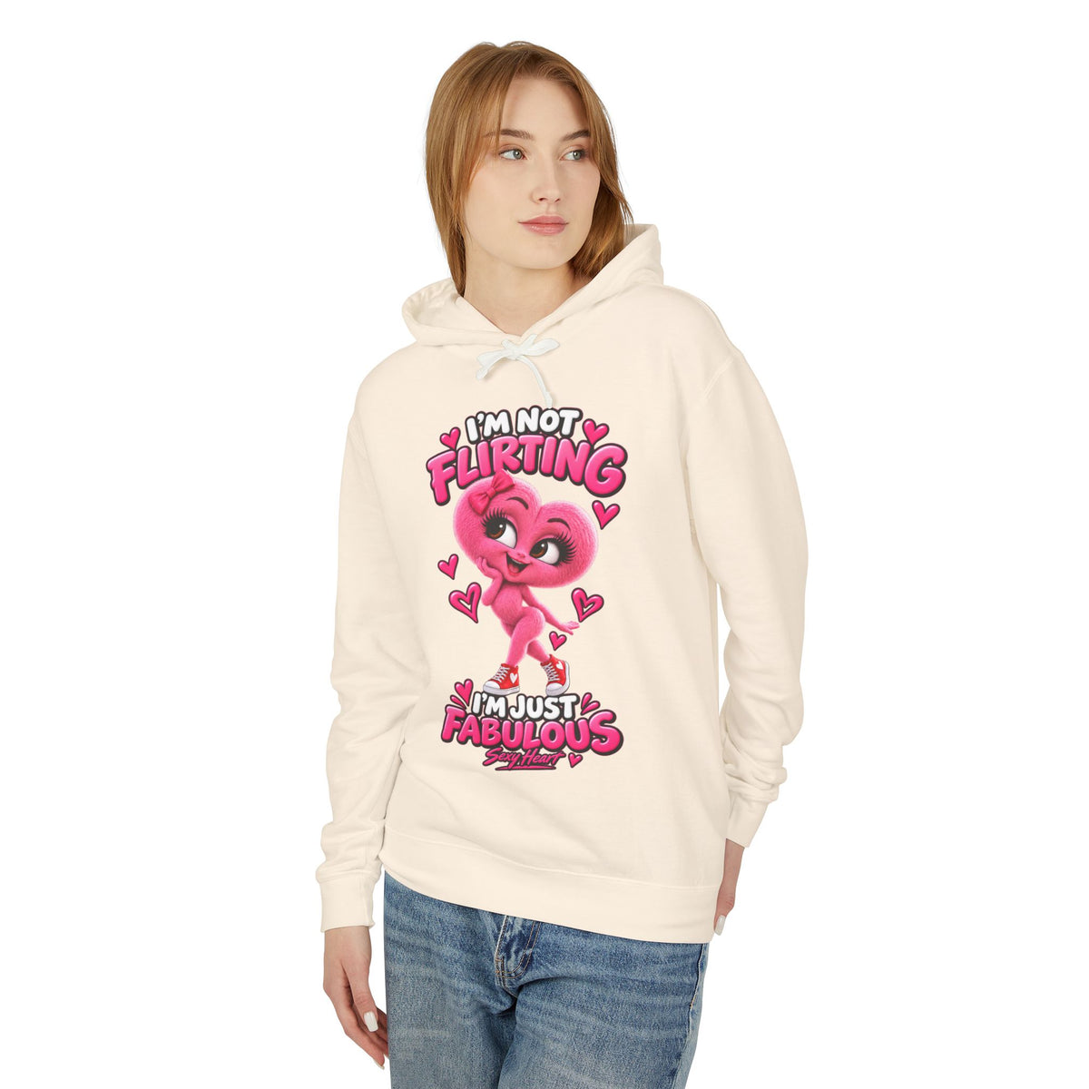 Sexy Heart Graphic Hoodie | Crazy Hearts USA