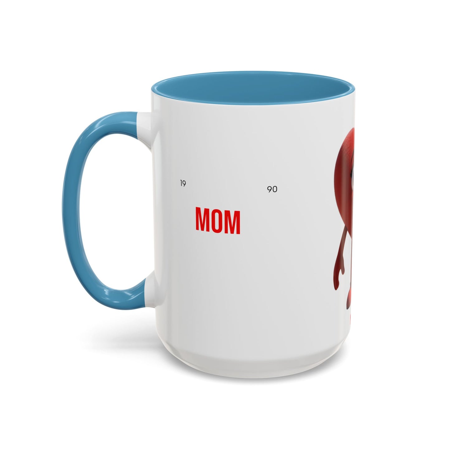 Mom Heart Coffee Mug (11, 15oz)