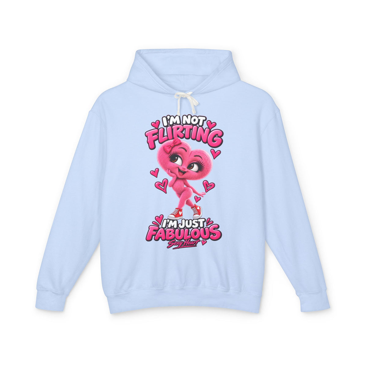 Sexy Heart Graphic Hoodie | Crazy Hearts USA
