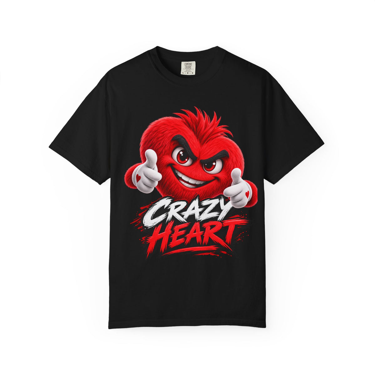 Crazy Heart Graphic T-Shirt | Crazy Hearts USA