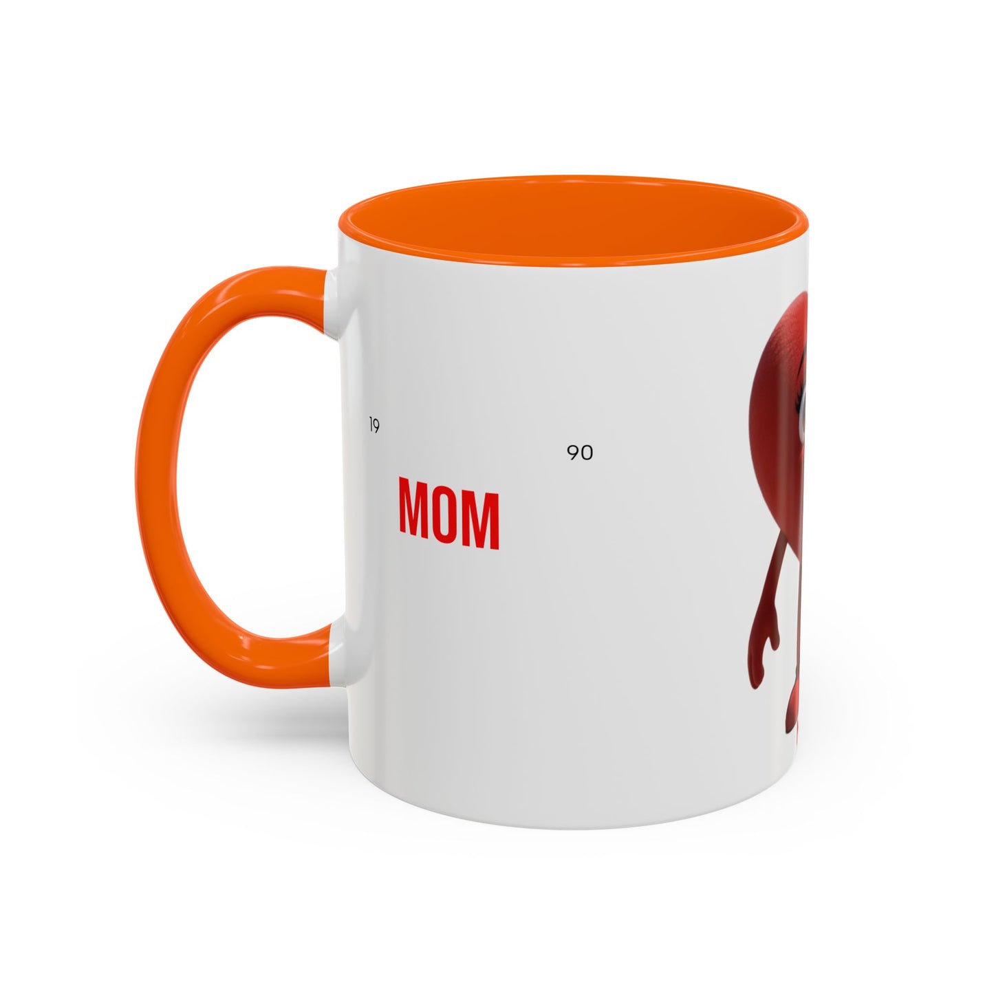 Mom Heart Coffee Mug (11, 15oz)