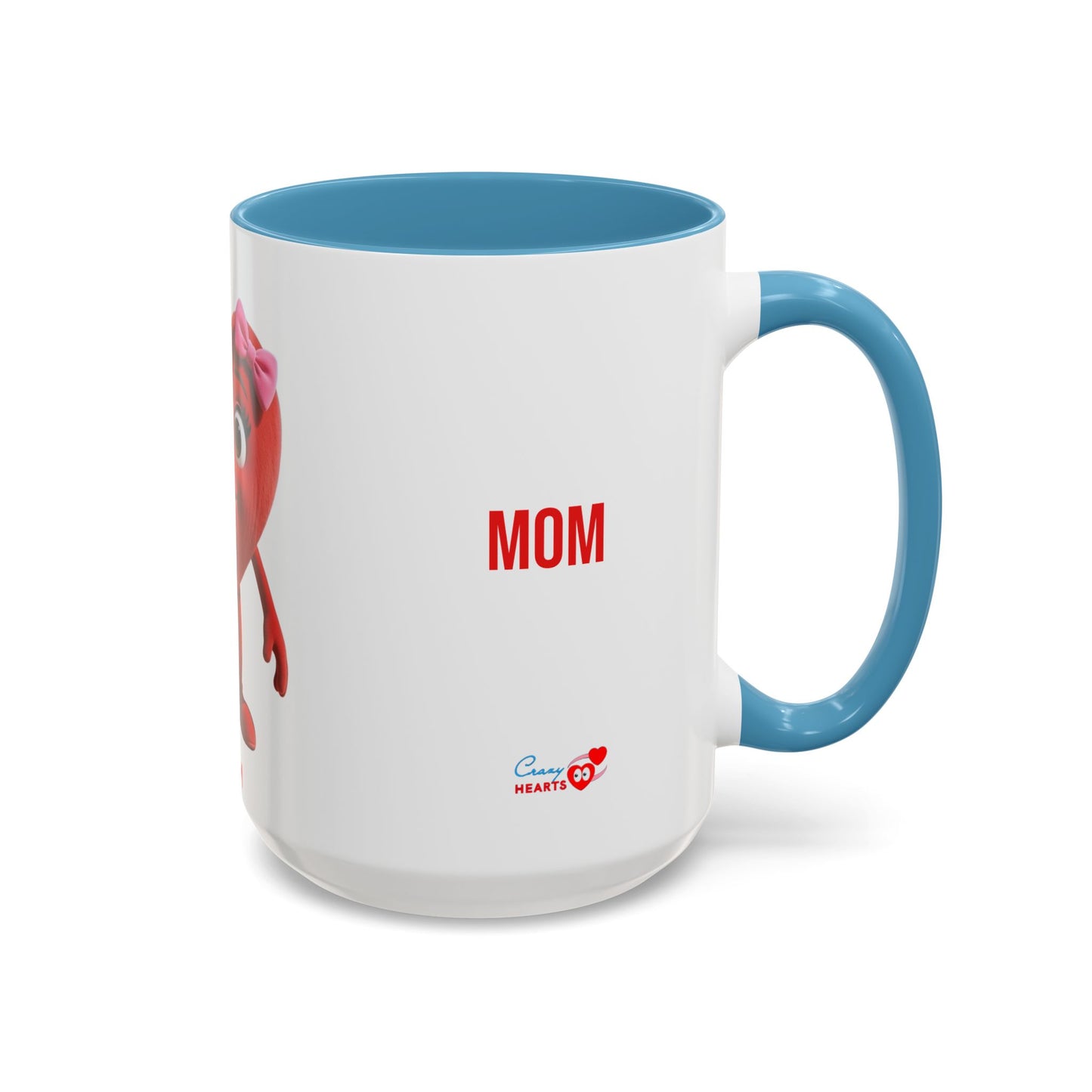 Mom Heart Coffee Mug (11, 15oz)