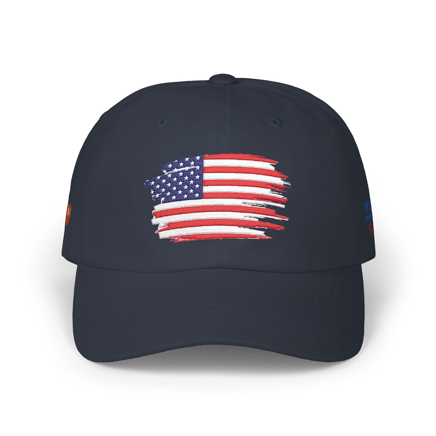 Embroidered American Flag Dad Cap 250 Years