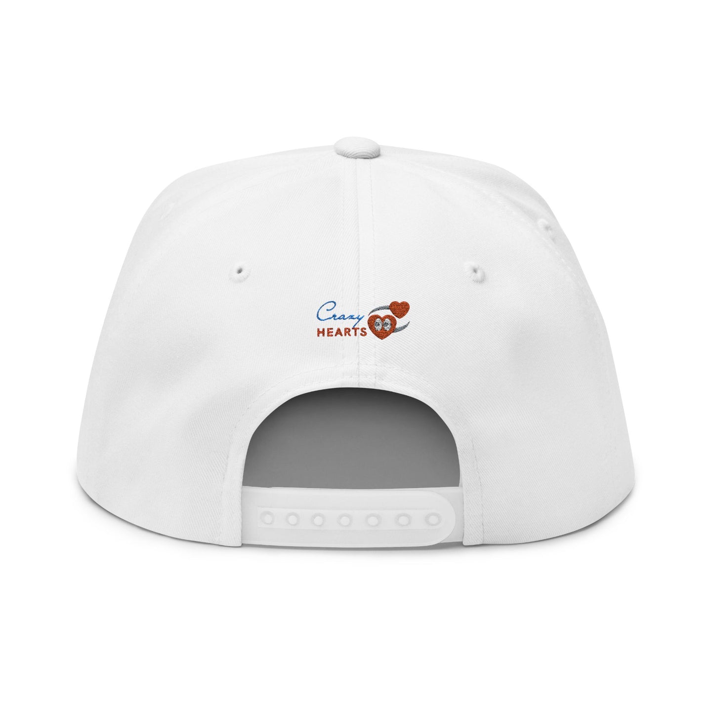 Grateful Embroidered Flat Bill Cap — Retro Script Snapback Hat