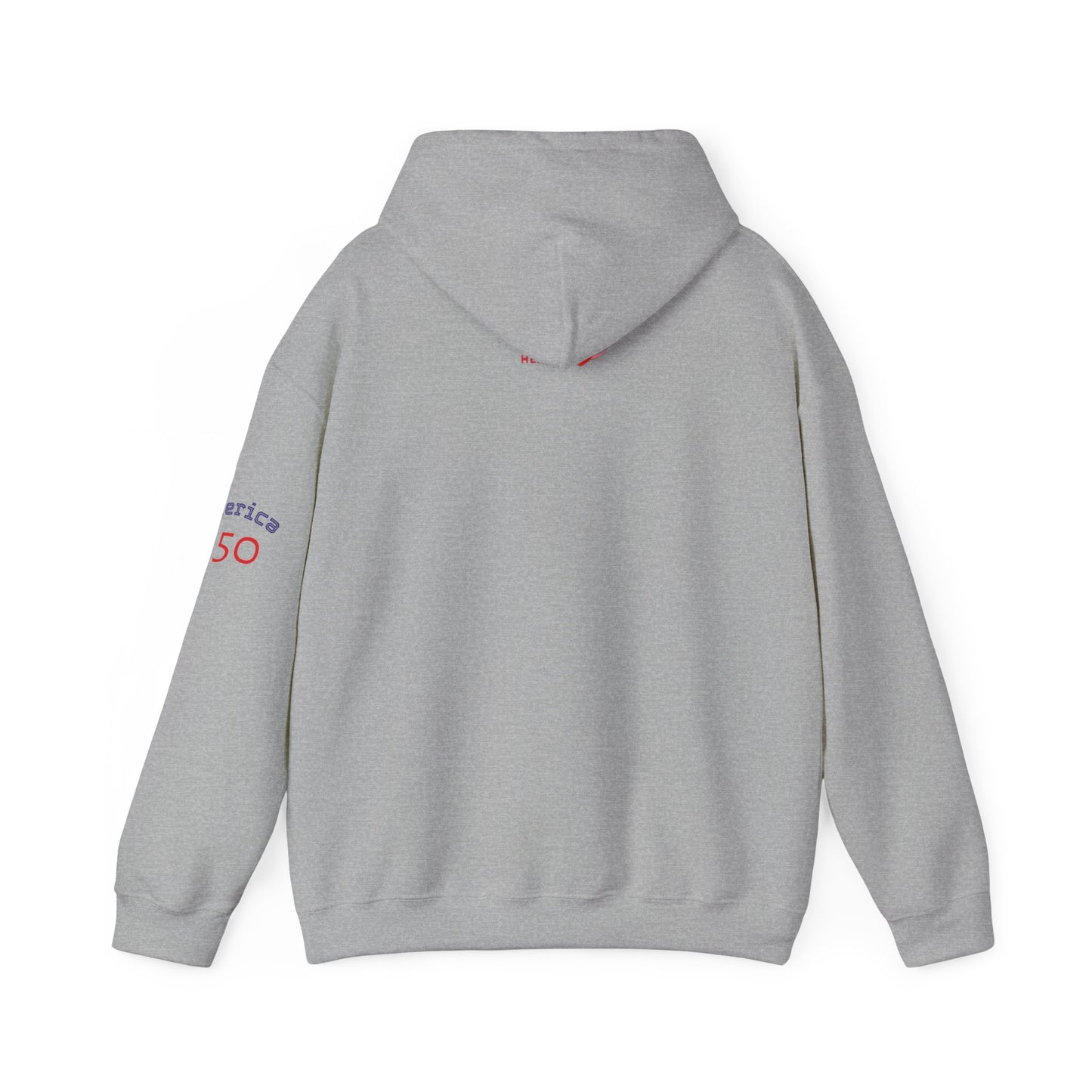 American Flag Brushstroke Hoodie — Patriotic USA Pullover (4th of July, Memorial Day)
