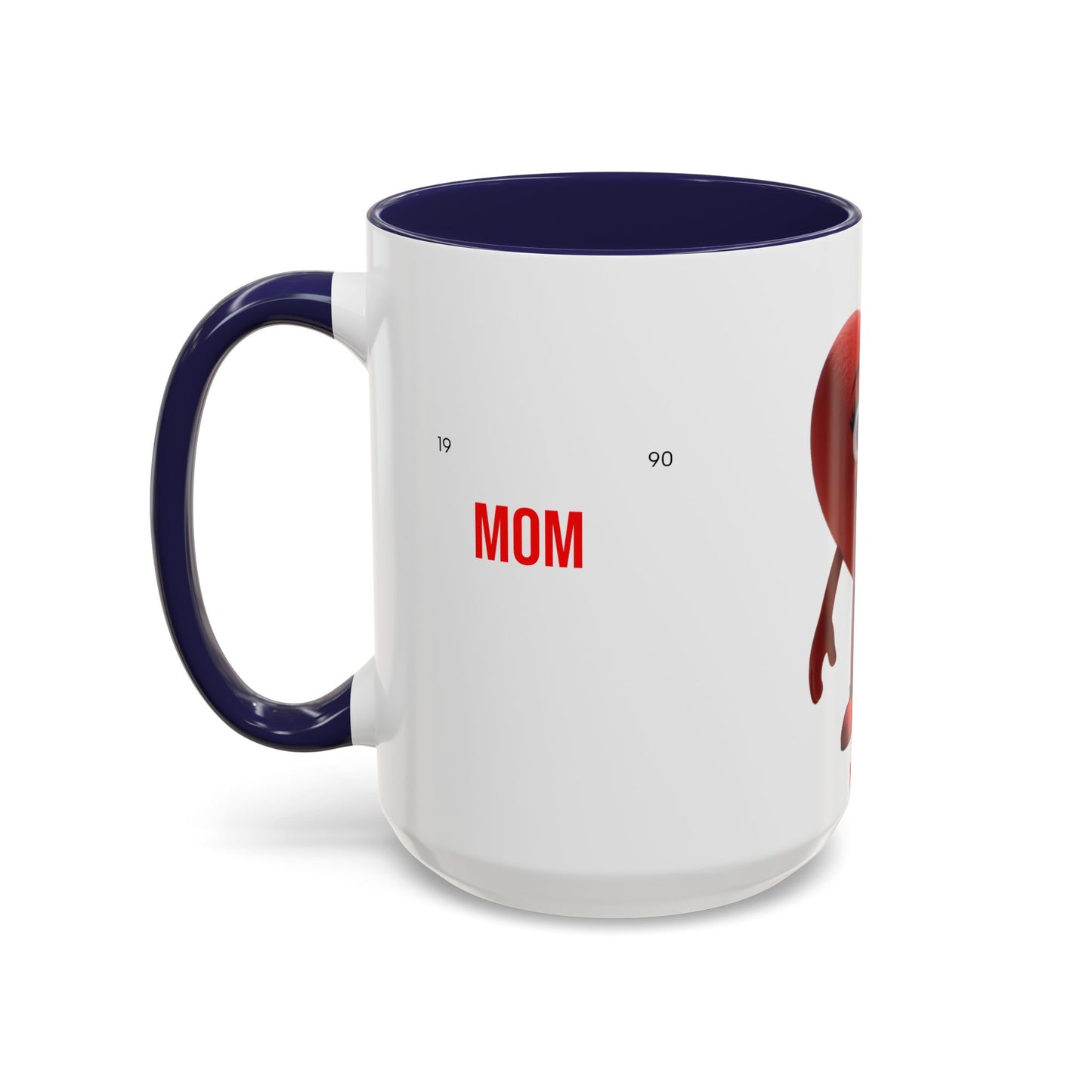 Mom Heart Coffee Mug (11, 15oz)