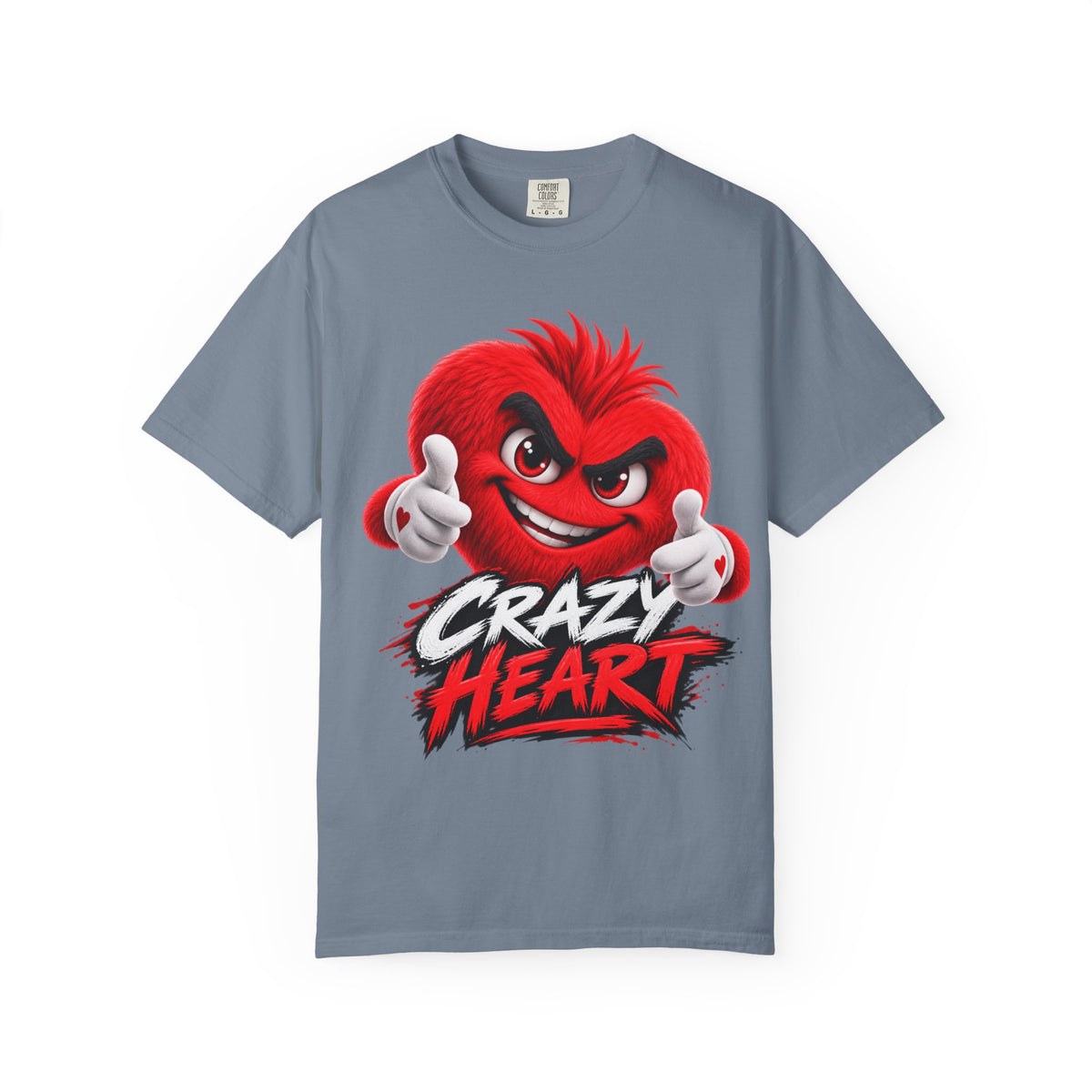 Crazy Heart Graphic T-Shirt | Crazy Hearts USA