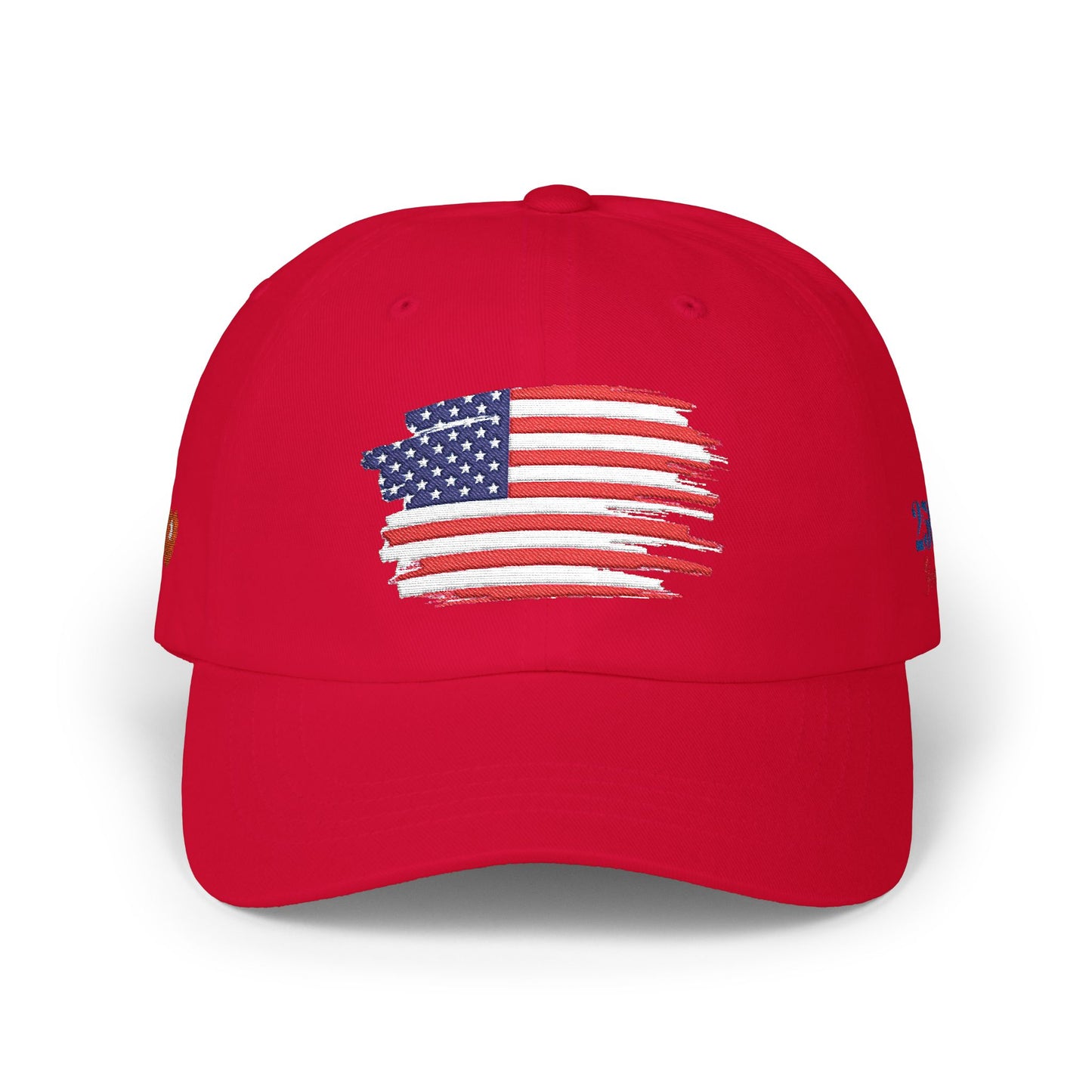 Embroidered American Flag Dad Cap 250 Years